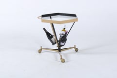 Mid Century Italian Drinks Trolley Bar Cart * Free International Delivery