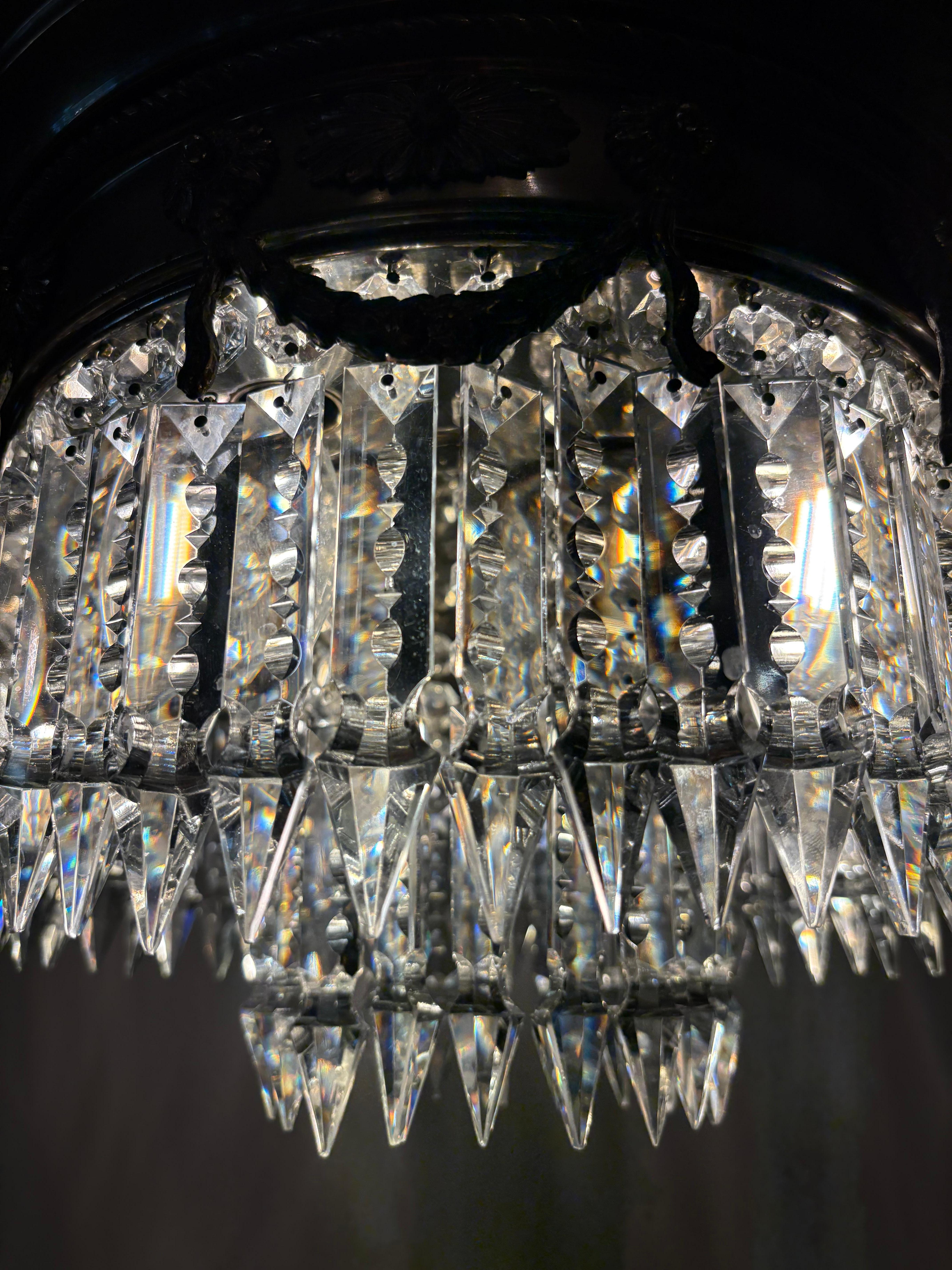 Araña de estilo Imperio italiano de mediados de siglo en venta 5