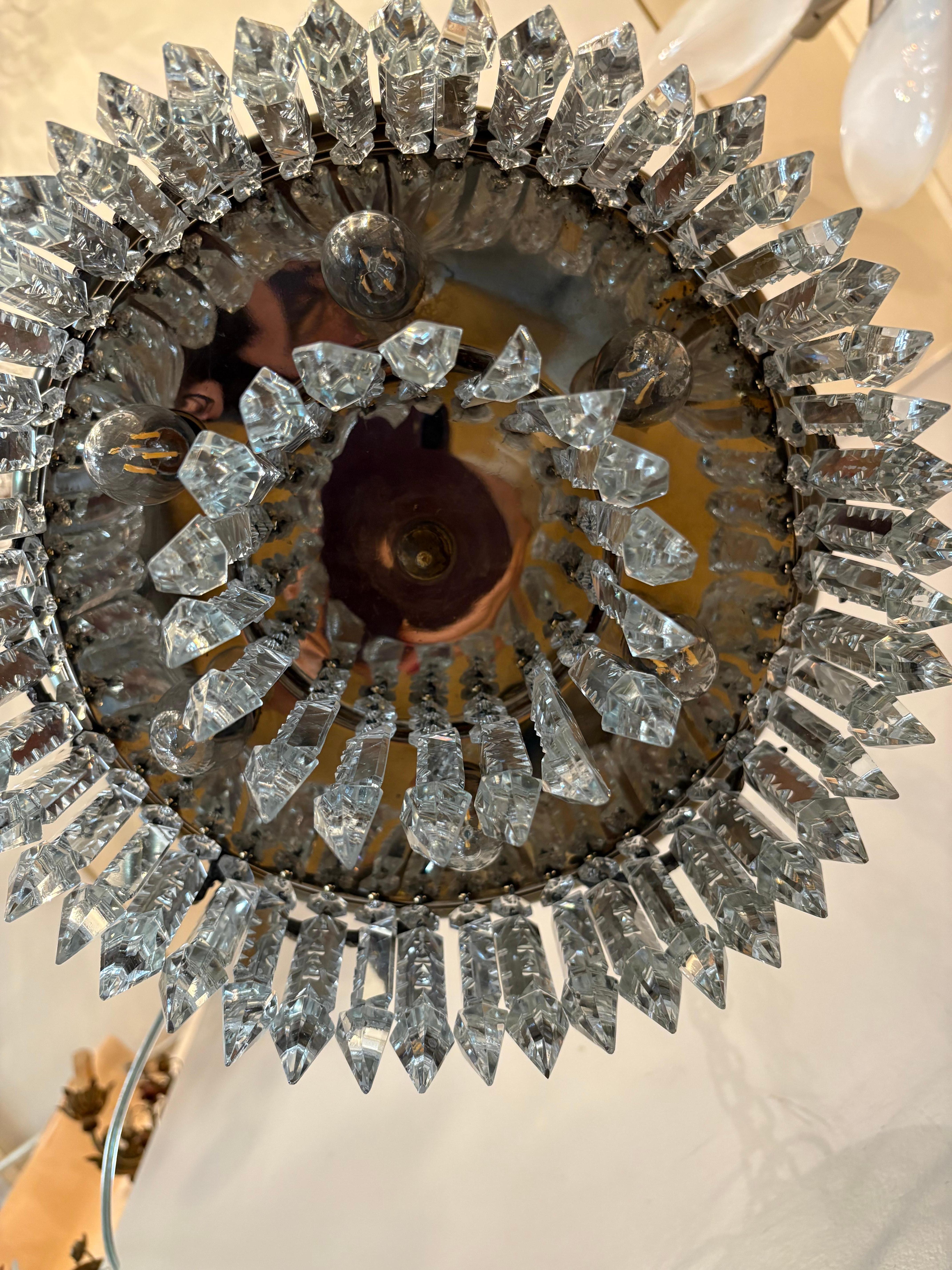 Araña de estilo Imperio italiano de mediados de siglo en venta 1