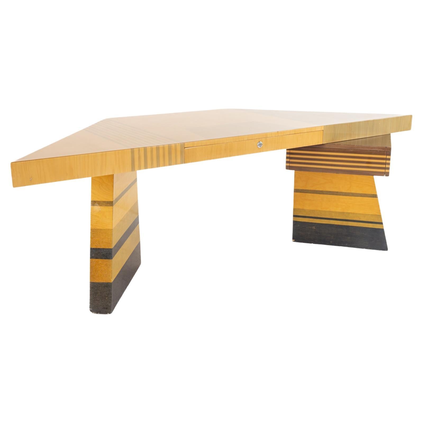 MidCentury Modern Italian Executive Desk For Sale at 1stDibs