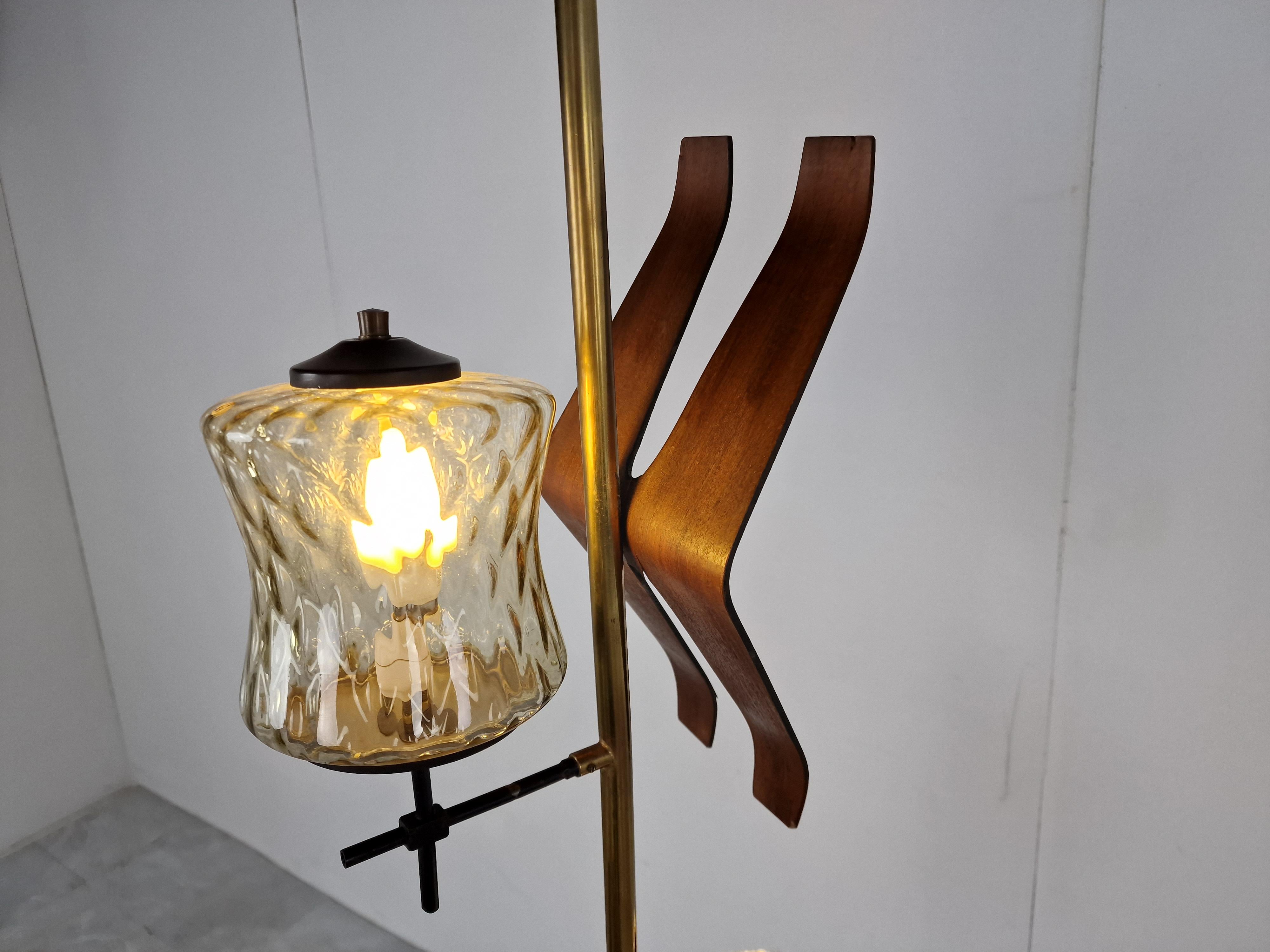 Mid Century Italian Floor Lamp, 1950s For Sale 3