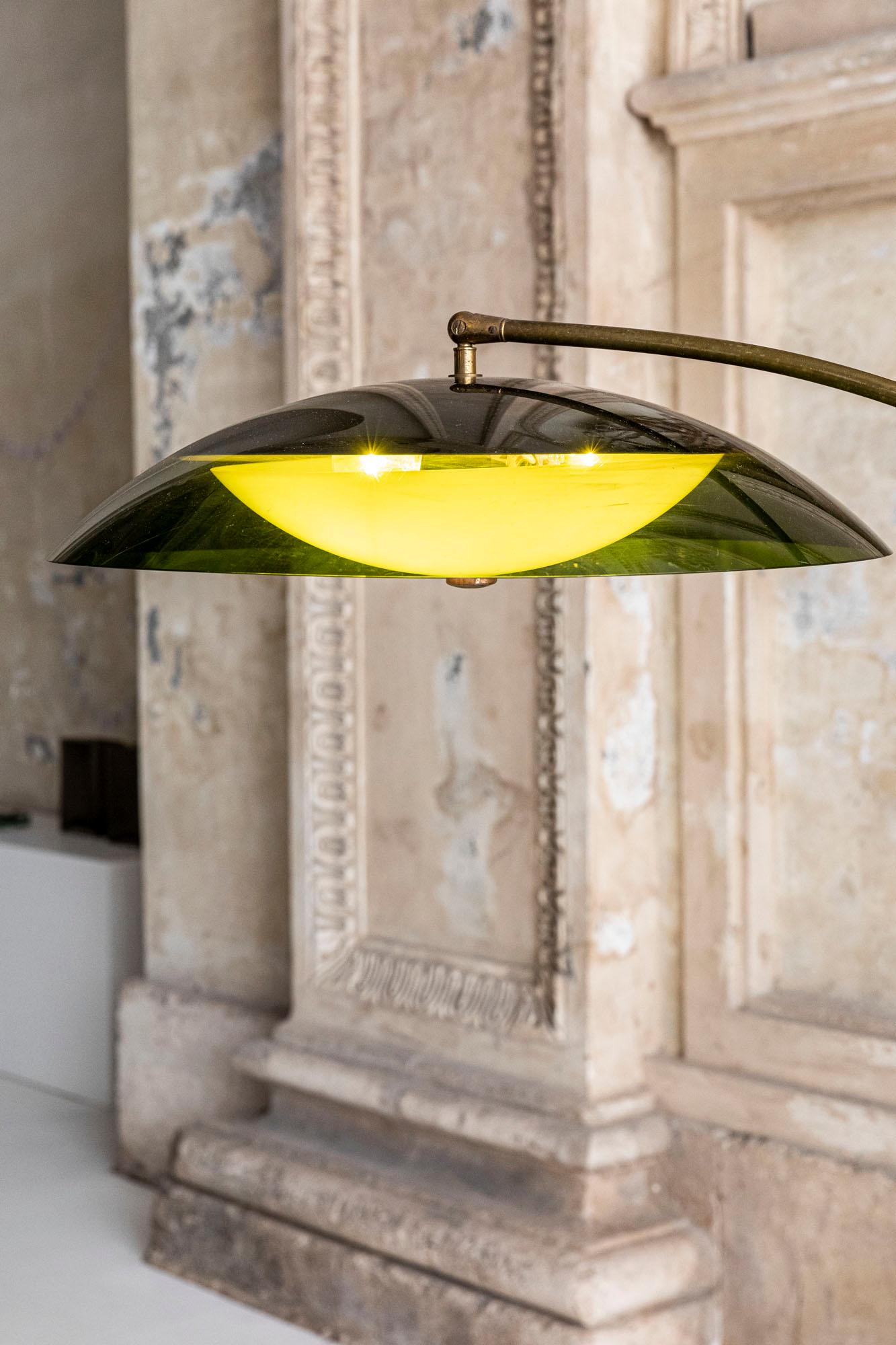 Midcentury Italian Floor Lamp Attributed to Stilux 10