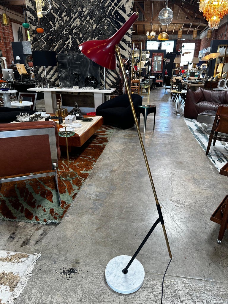 Midcentury Italian Floor Lamp by Stilnovo, 1960 For Sale at 1stDibs