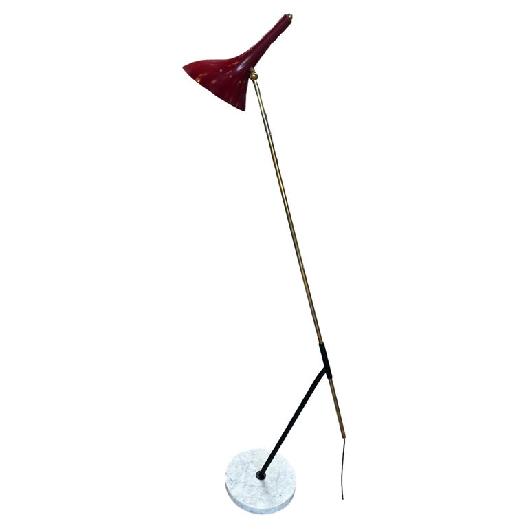 Midcentury Italian Floor Lamp by Stilnovo, 1960 For Sale at 1stDibs