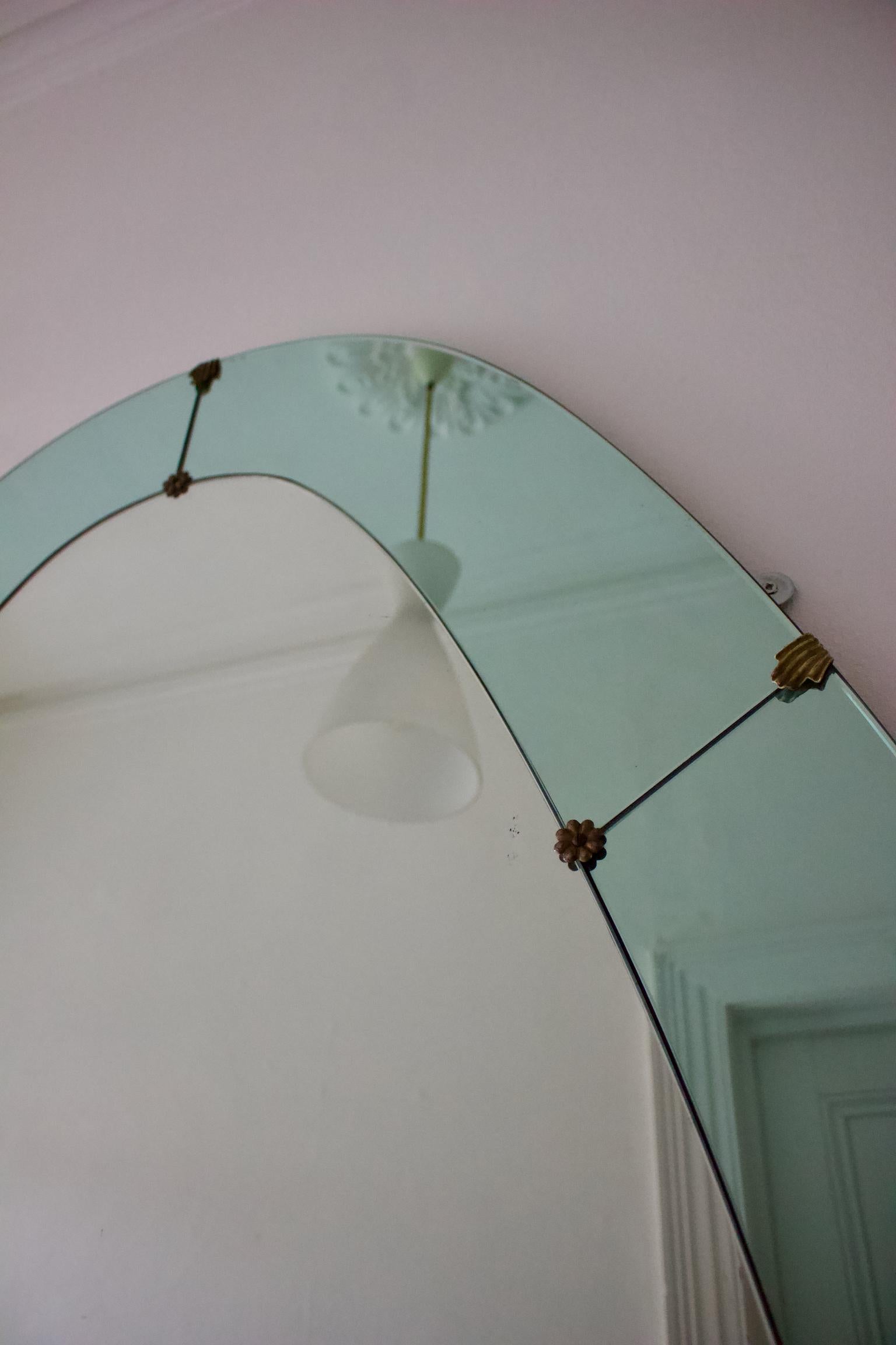 mid century floor mirror