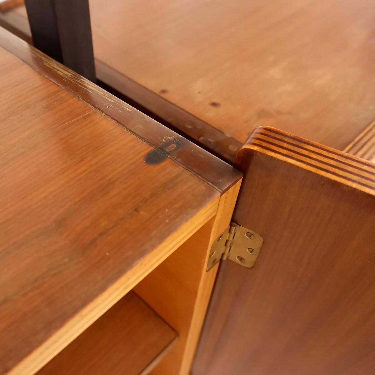 Mid-century Italian Floor-To-Ceiling Wall Unit - 1960s For Sale 6