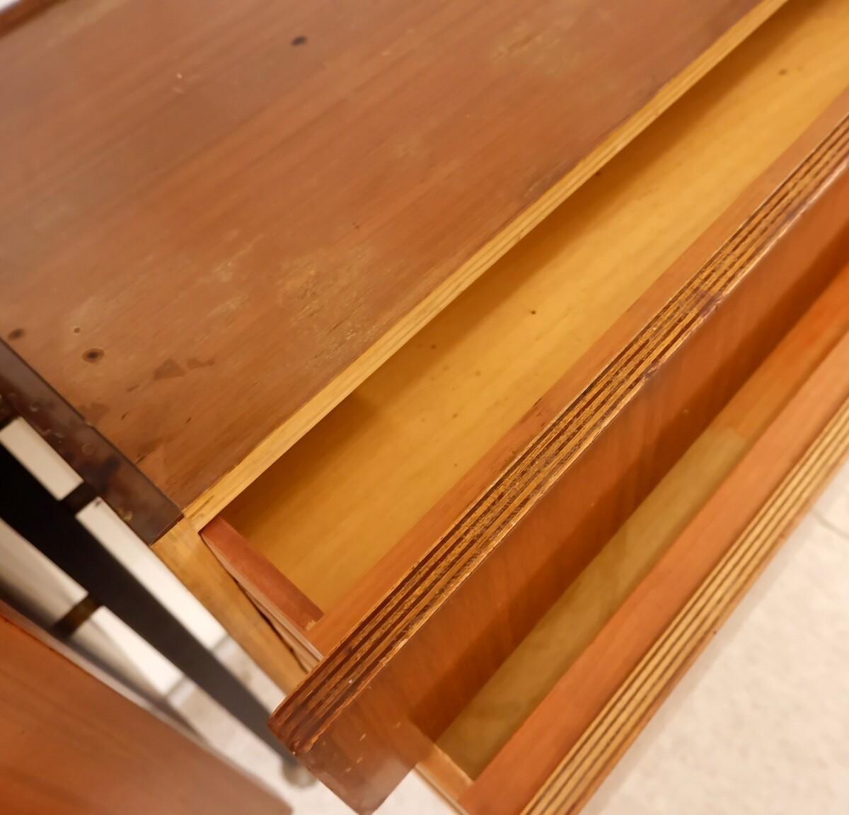 20th Century Mid-century Italian Floor-To-Ceiling Wall Unit - 1960s For Sale