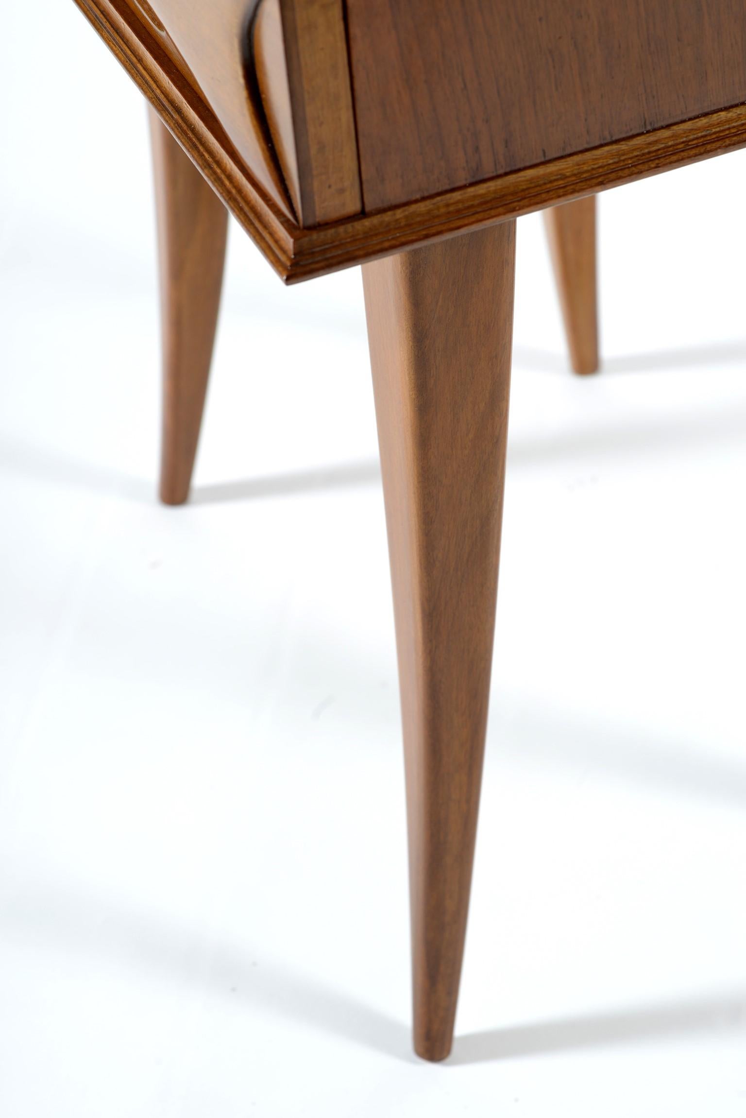 Midcentury Italian Florence Nightstand or Side Tables, 1950s 5