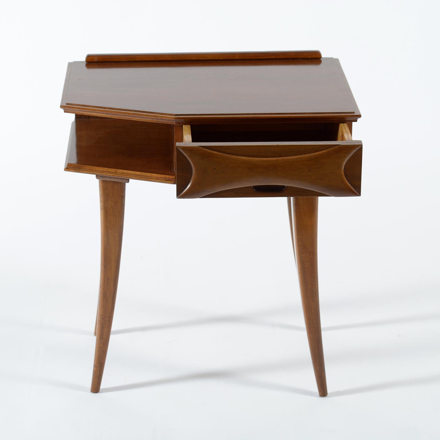 Midcentury Italian Florence Nightstand or Side Tables, 1950s 11