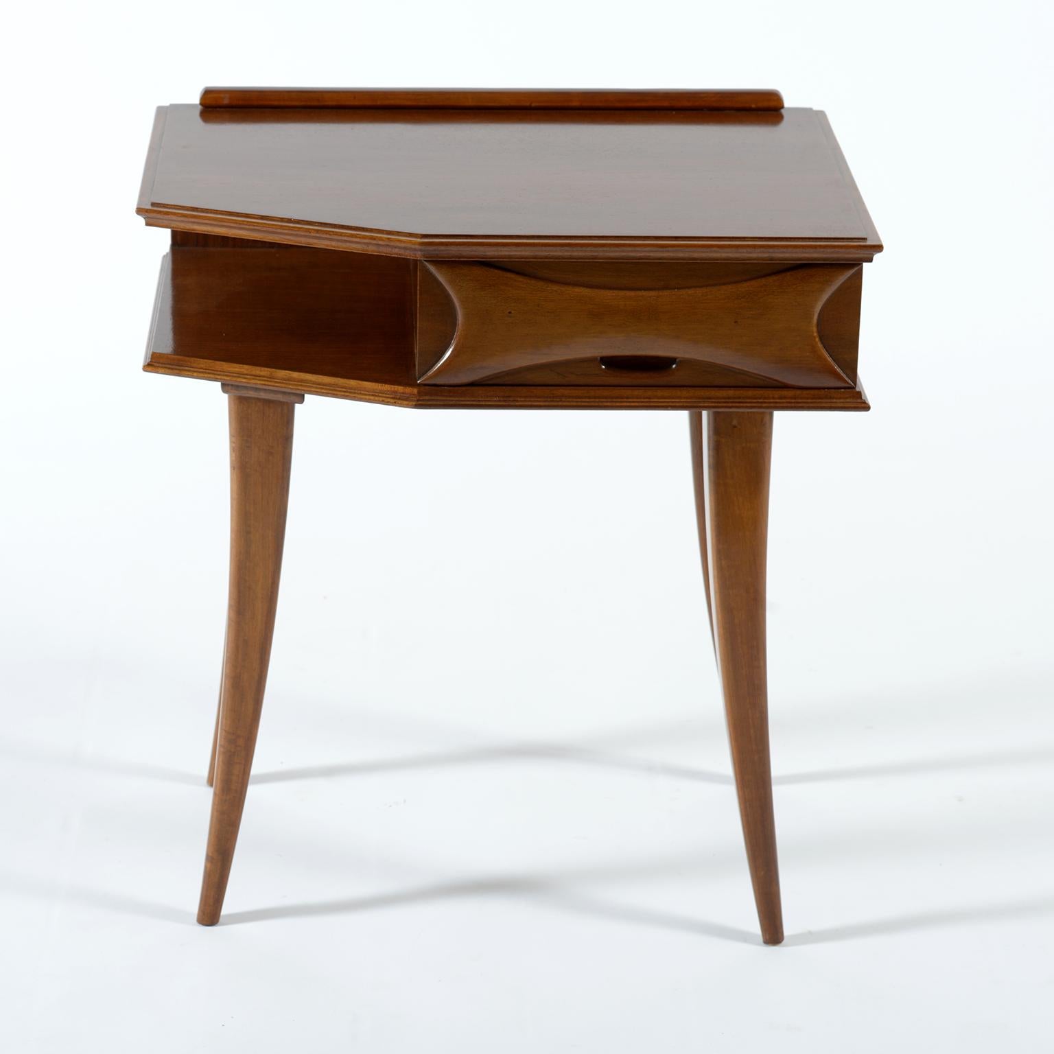 Midcentury Italian Florence Nightstand or Side Tables, 1950s 12