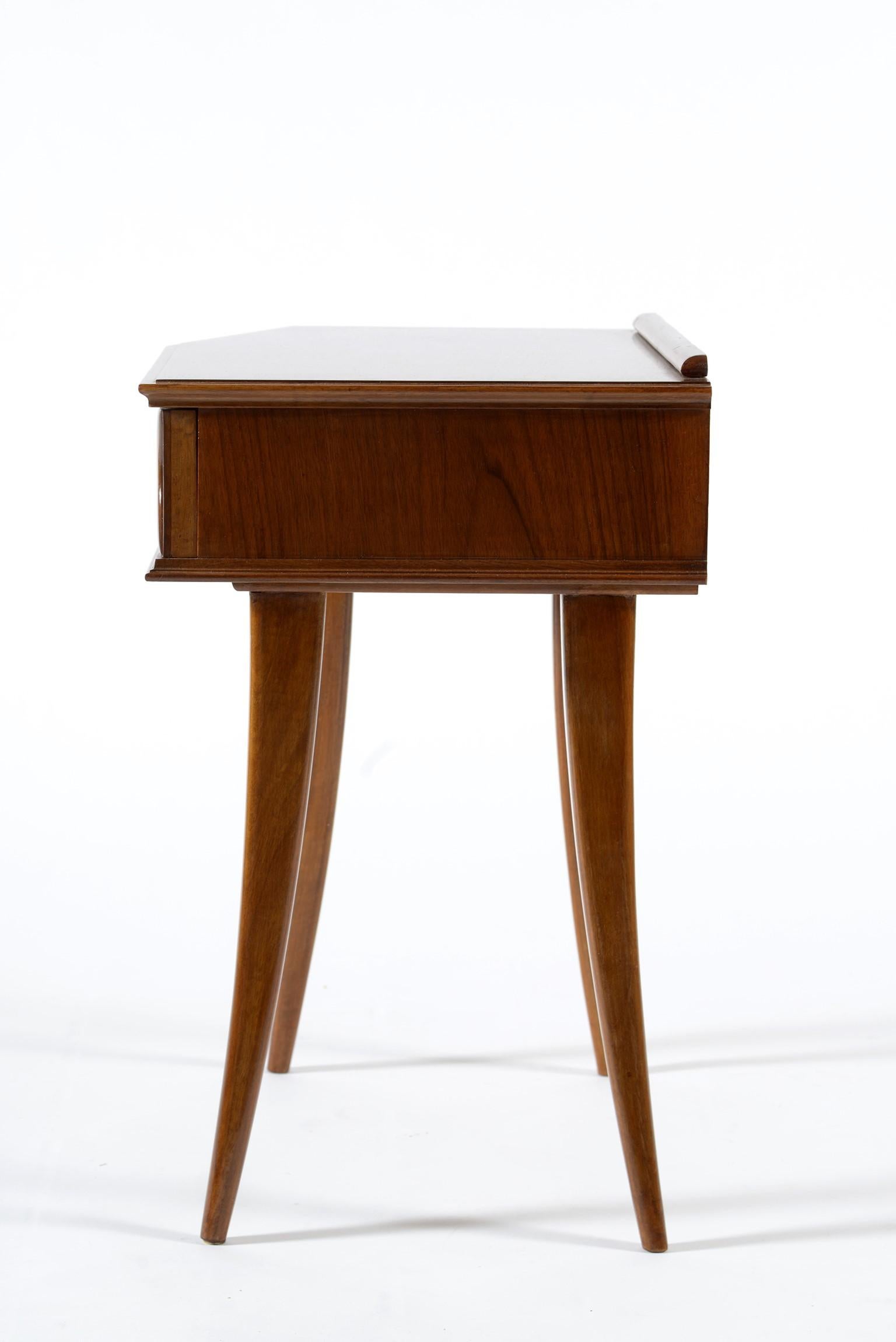 Midcentury Italian Florence Nightstand or Side Tables, 1950s 2