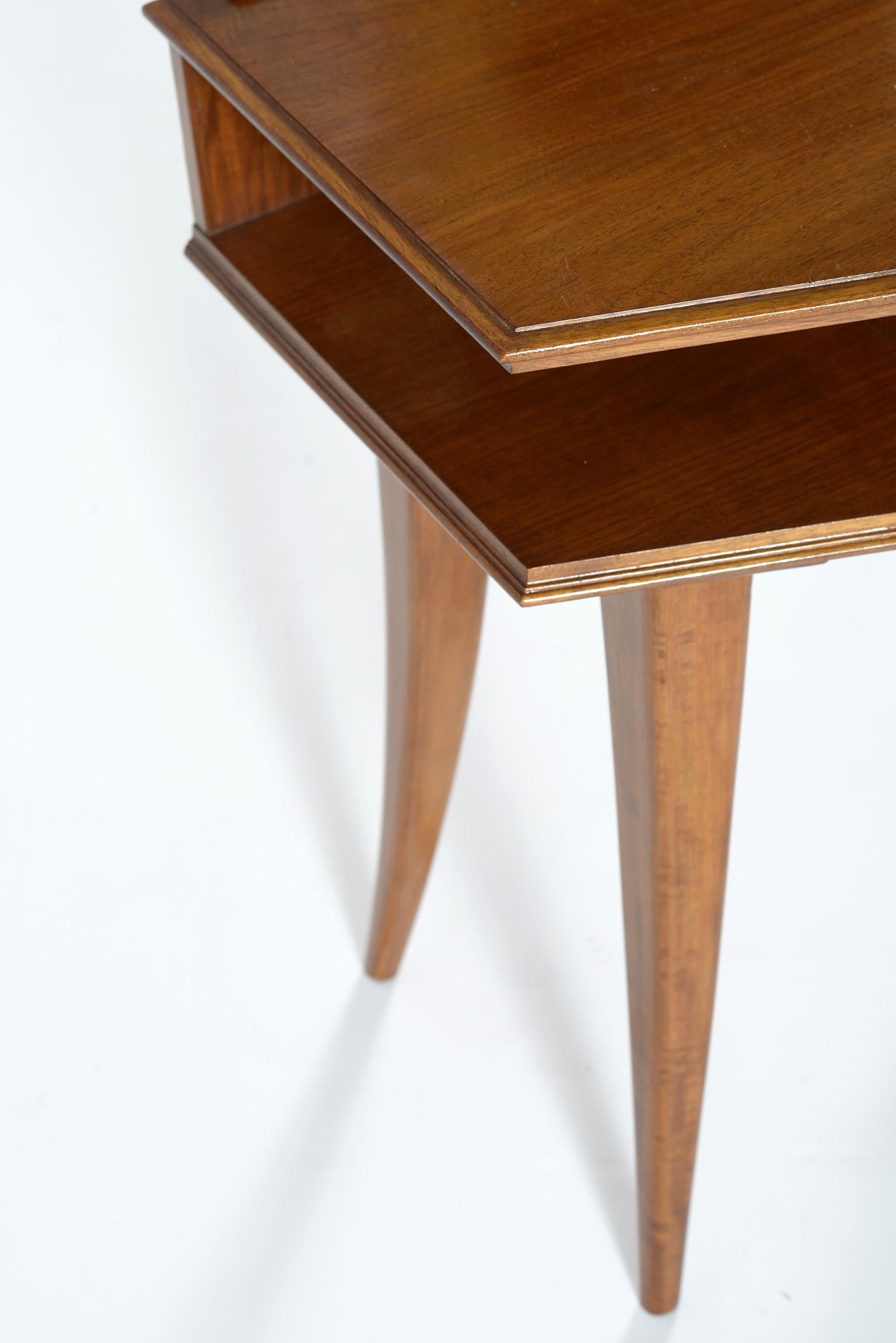 Midcentury Italian Florence Nightstand or Side Tables, 1950s 3