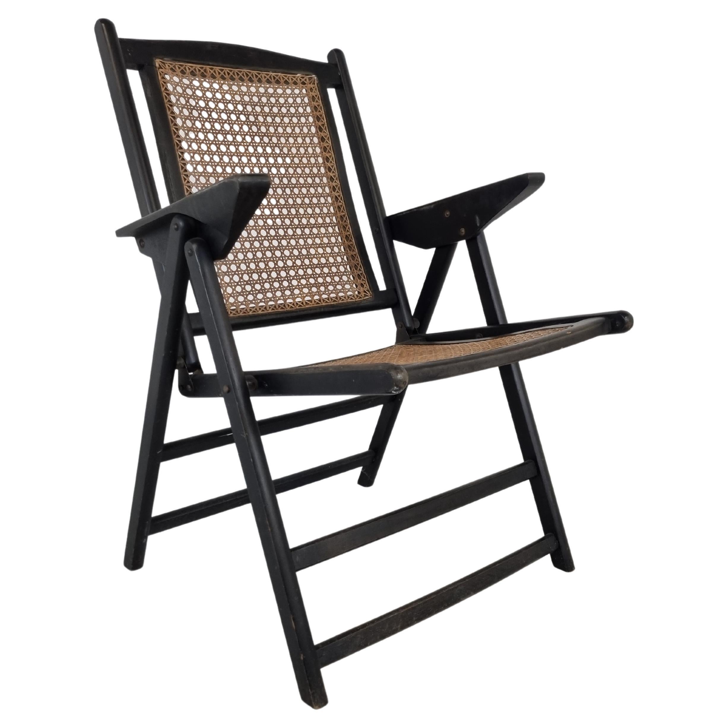 Mid Century Italian Foldable Chair, 1960s