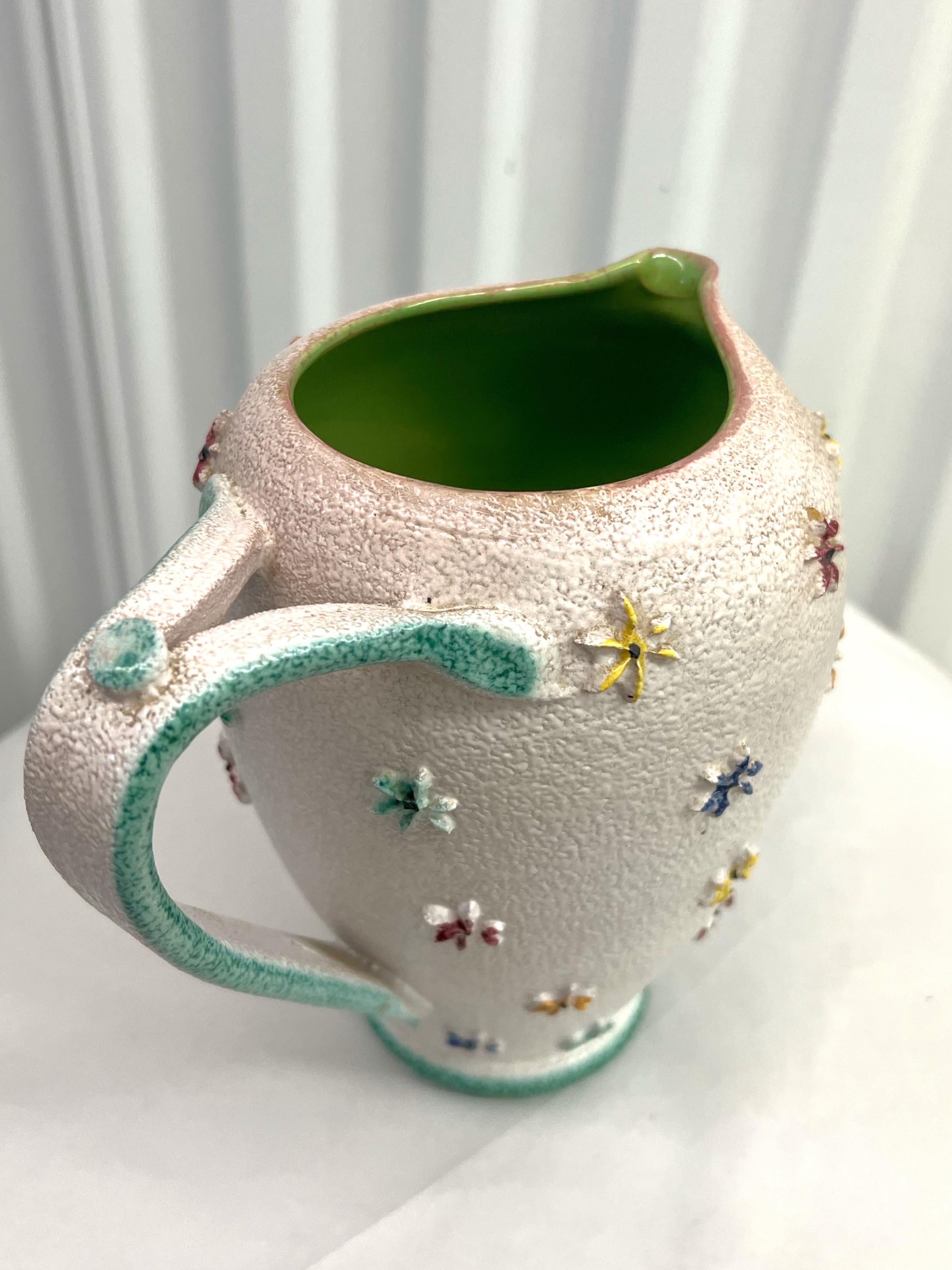 Mid-Century Italian Fratelli Fanciullacci Decorative pitcher For Sale 2