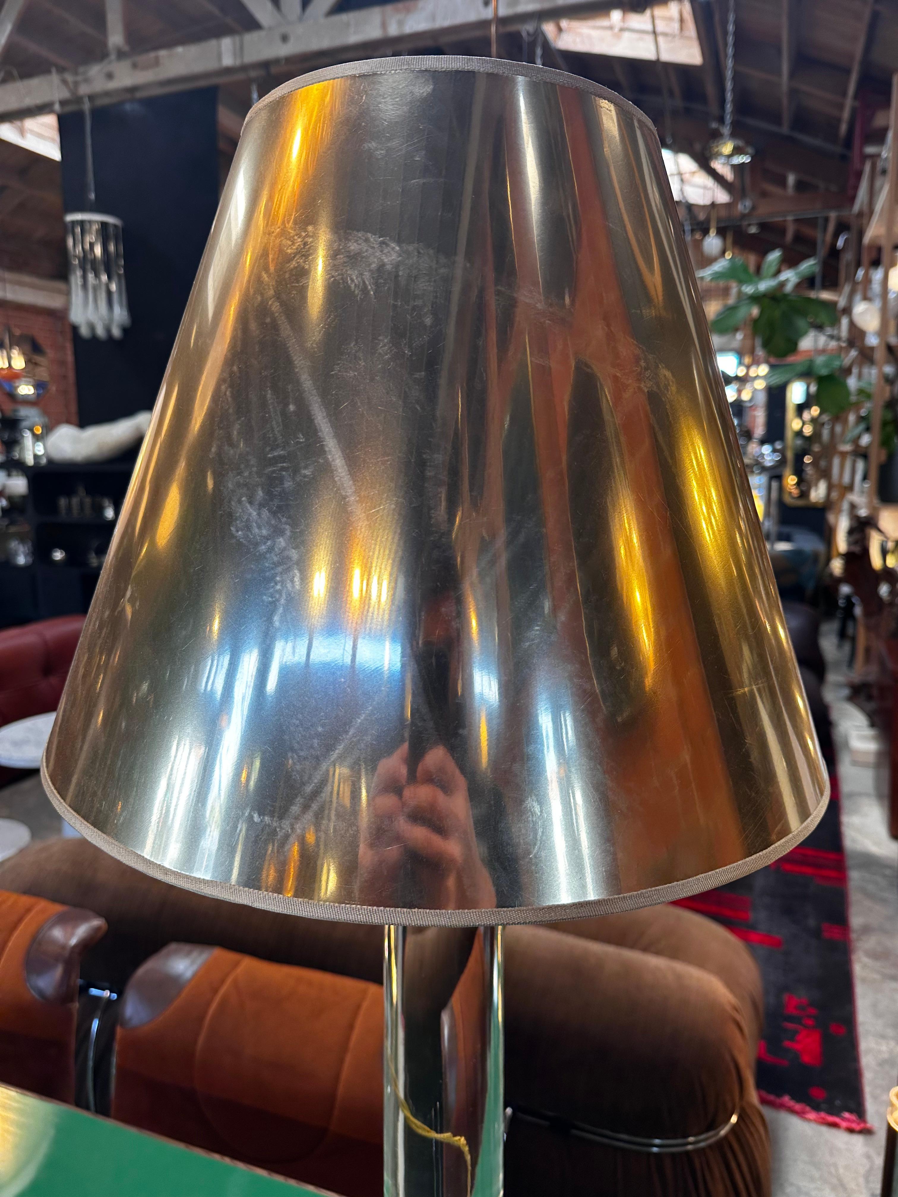 Lampe de bureau italienne entièrement en verre de Seguso, années 1960 en vente 1