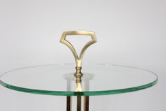 Midcentury Italian Geuridon Drink Table