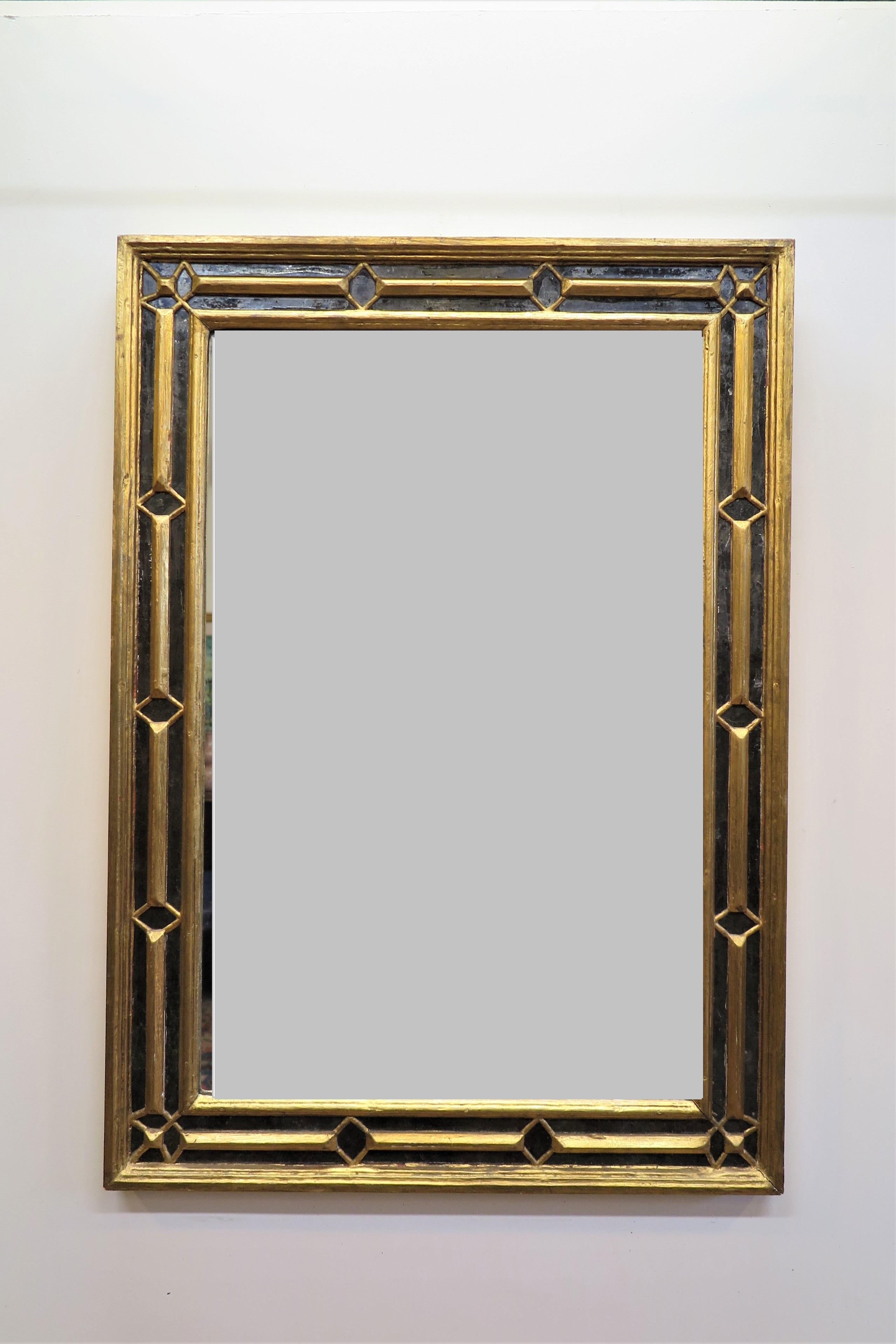 Mid Century Italian Giltwood Mirror 2