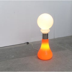 Mid-Century Italian Glass Floor Lamp by Carlo Nason for Mazzega, 1960s