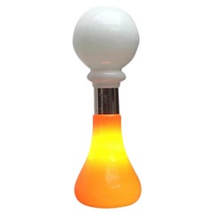 Mid-Century Italian Glass Floor Lamp by Carlo Nason for Mazzega, 1960s