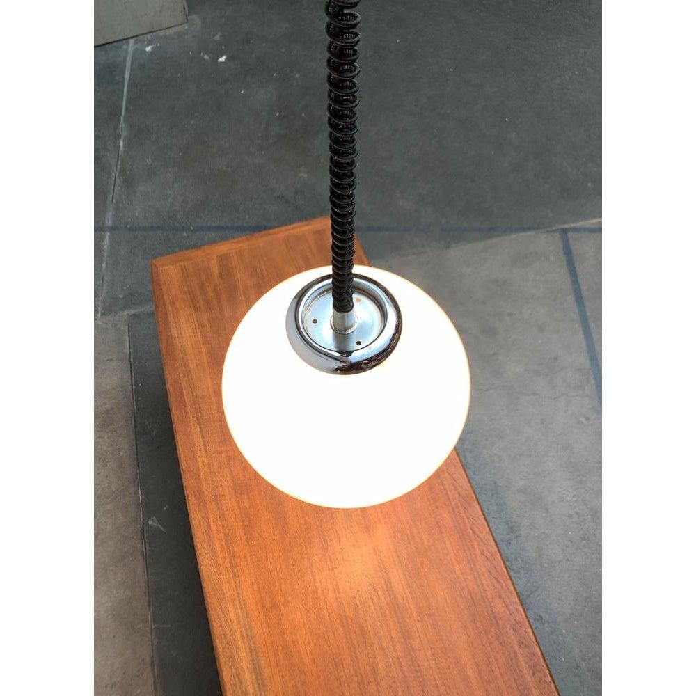 Lampada a sospensione in vetro italiana di metà secolo, anni '60 in vendita 2