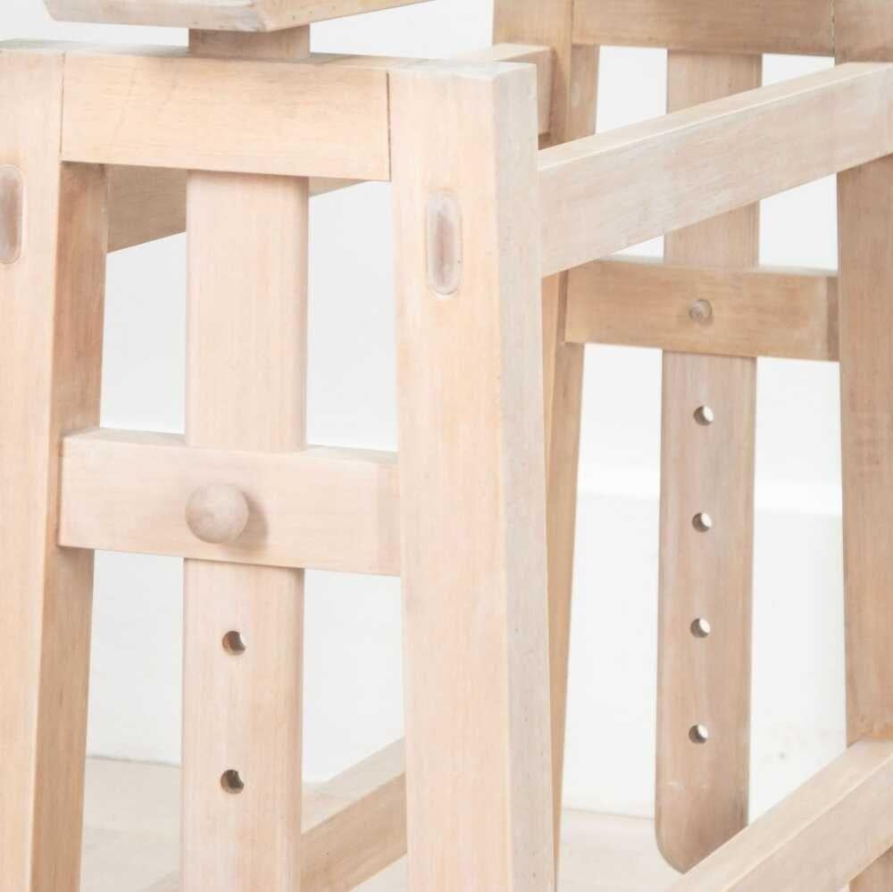 Table à tréteaux italienne du milieu du siècle à plateau en verre en vente 1
