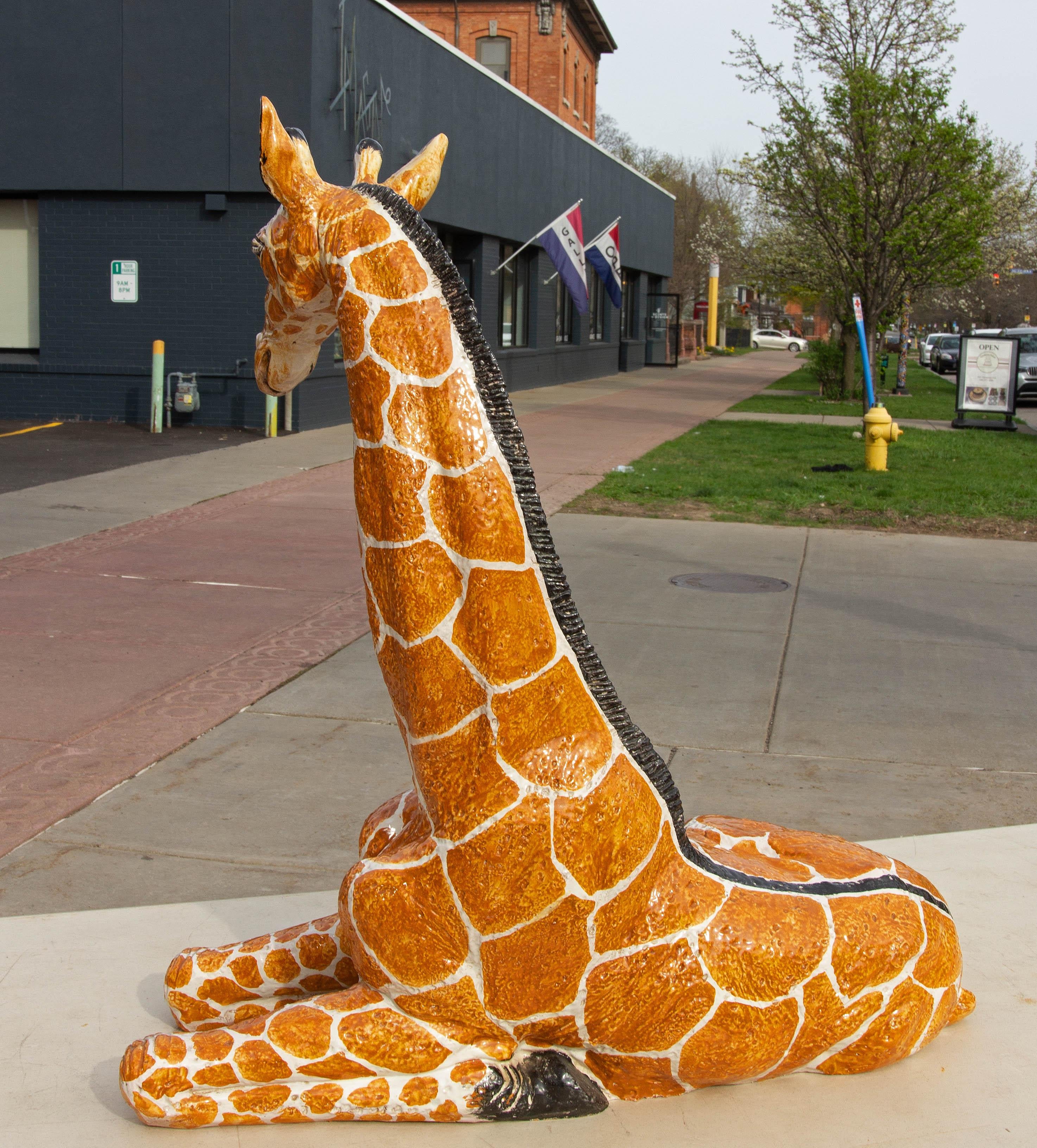 giraffe ceramic