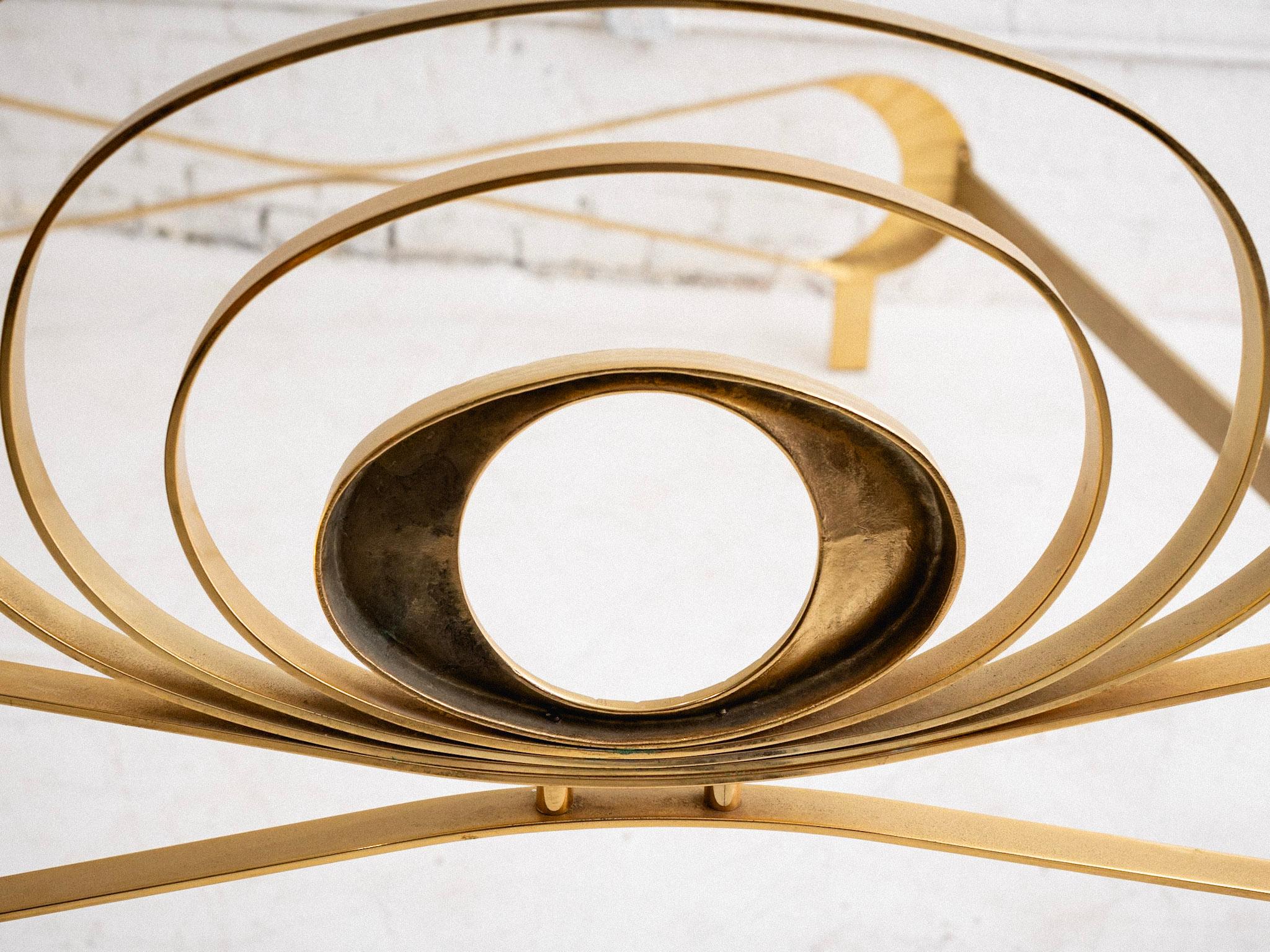 Mid Century Italian Gold Bed Frame For Sale 6