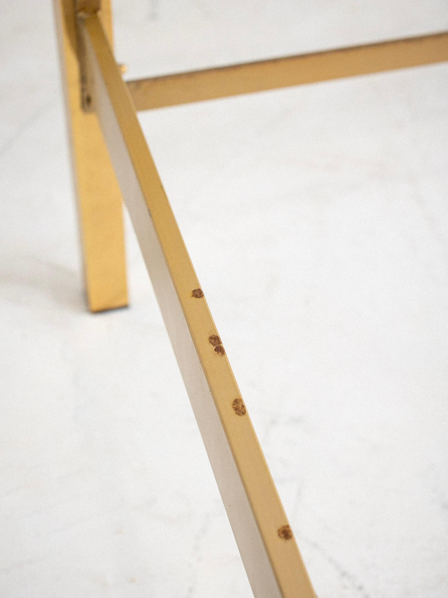 Mid Century Italian Gold Bed Frame For Sale 1