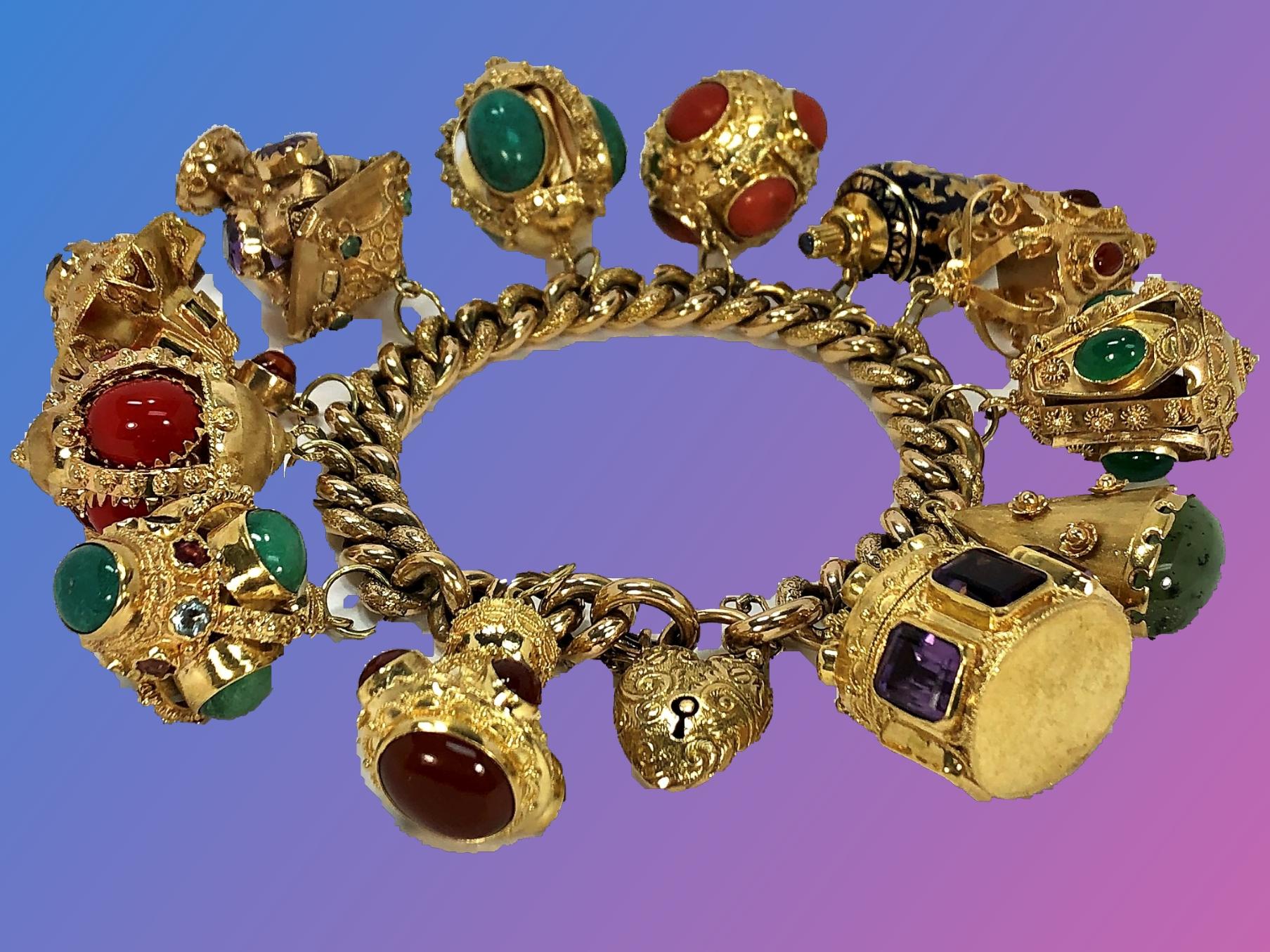 etruscan revival bracelet