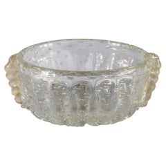 Mid-Century Italian Handmade Murano Glass Bowl/Vase