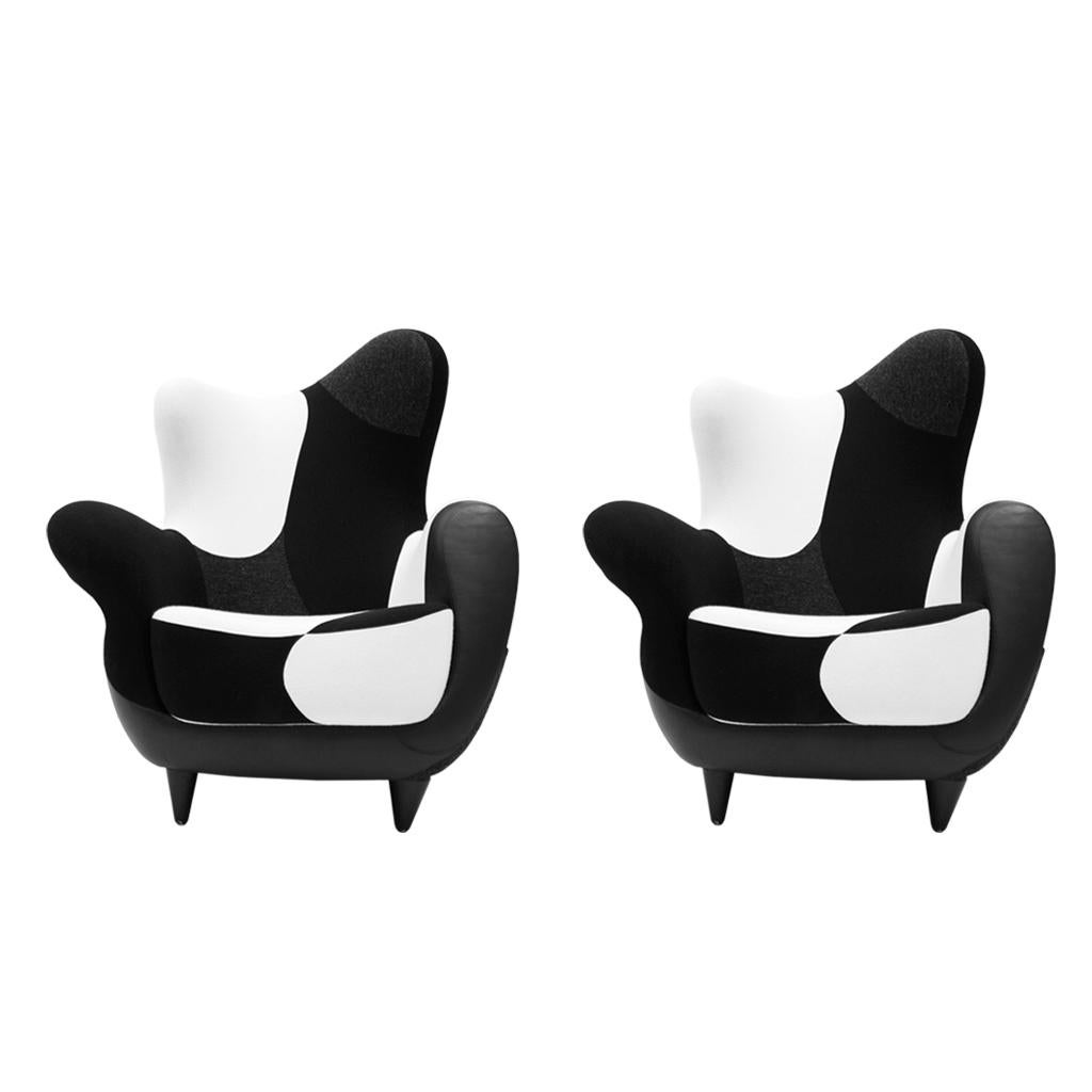 Stunning pair of armchairs model “Alessandra” from 