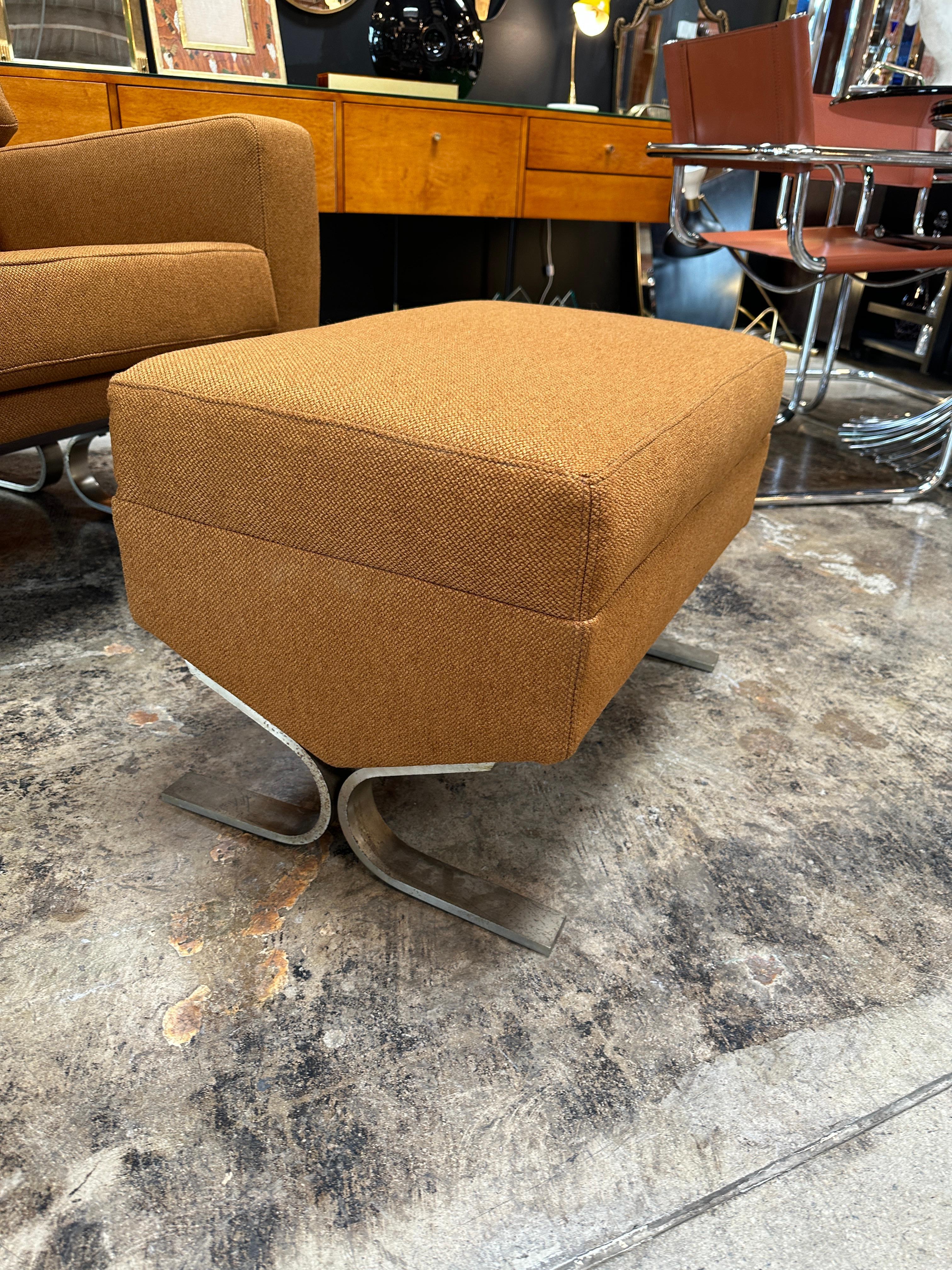 Fabric Midcentury Italian Lounge Chair by Franco Campo for F.Lli Saporiti, 1960s For Sale