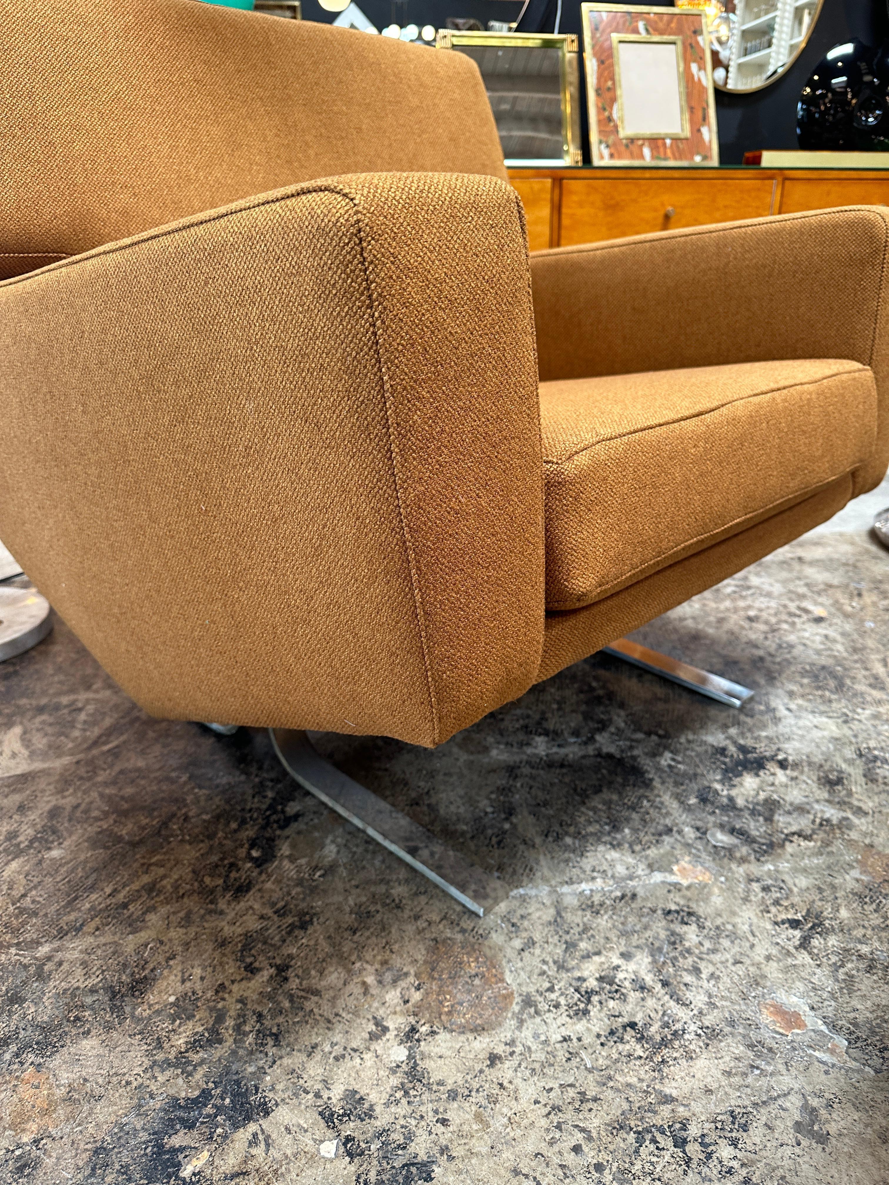 Midcentury Italian Lounge Chair by Franco Campo for F.Lli Saporiti, 1960s For Sale 1