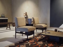 Italienische Loungesessel der Jahrhundertmitte von Vittorio Dassi & Edmondo Palutari, 1950er Jahre