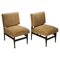 Mid-Century Italian lounge chairs by Vittorio Dassi & Edmondo Palutari, 1950's