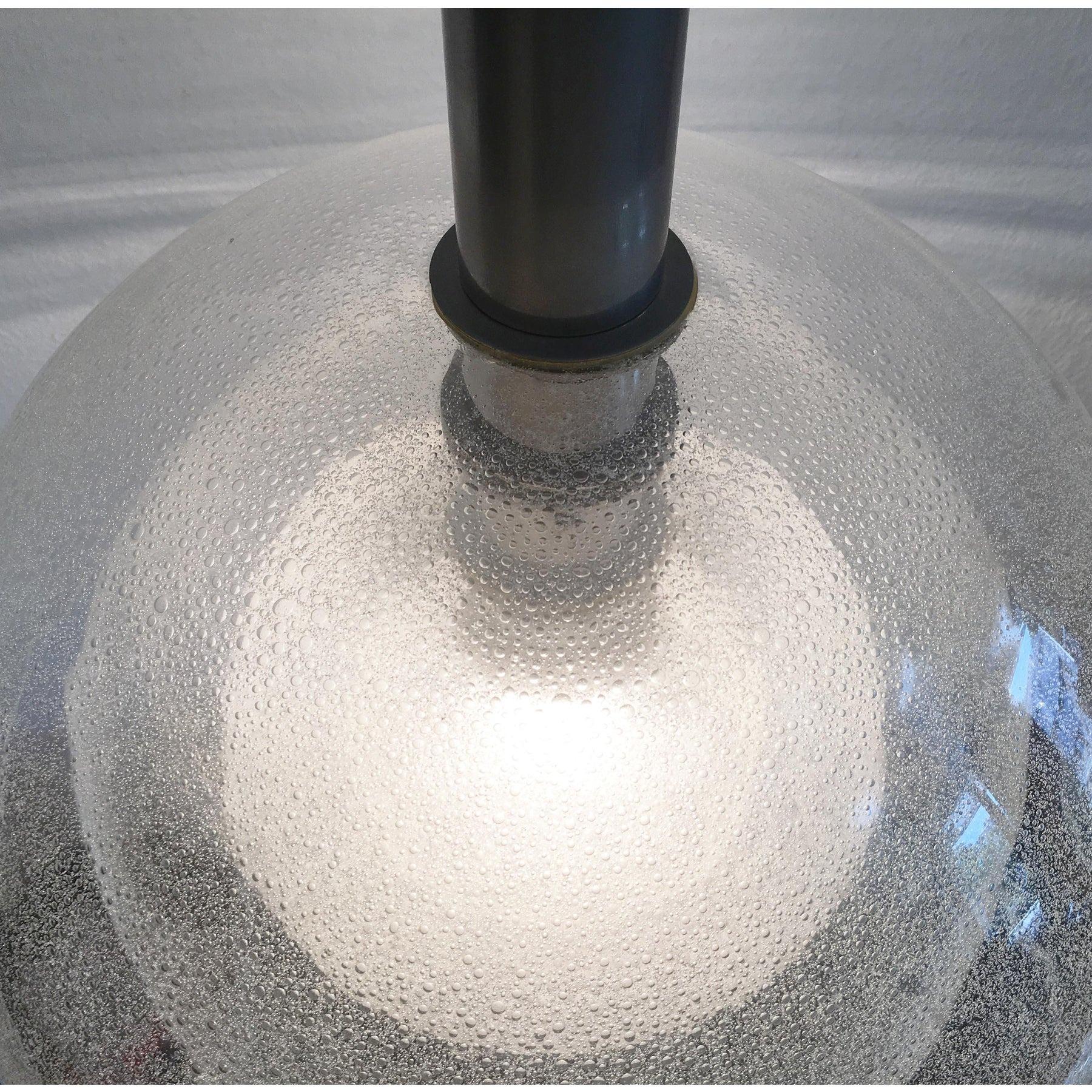 Mid-Century Italian LT 338 Glass Pendant Lamp by Carlo Nason for Mazzega In Excellent Condition For Sale In Hamburg, DE