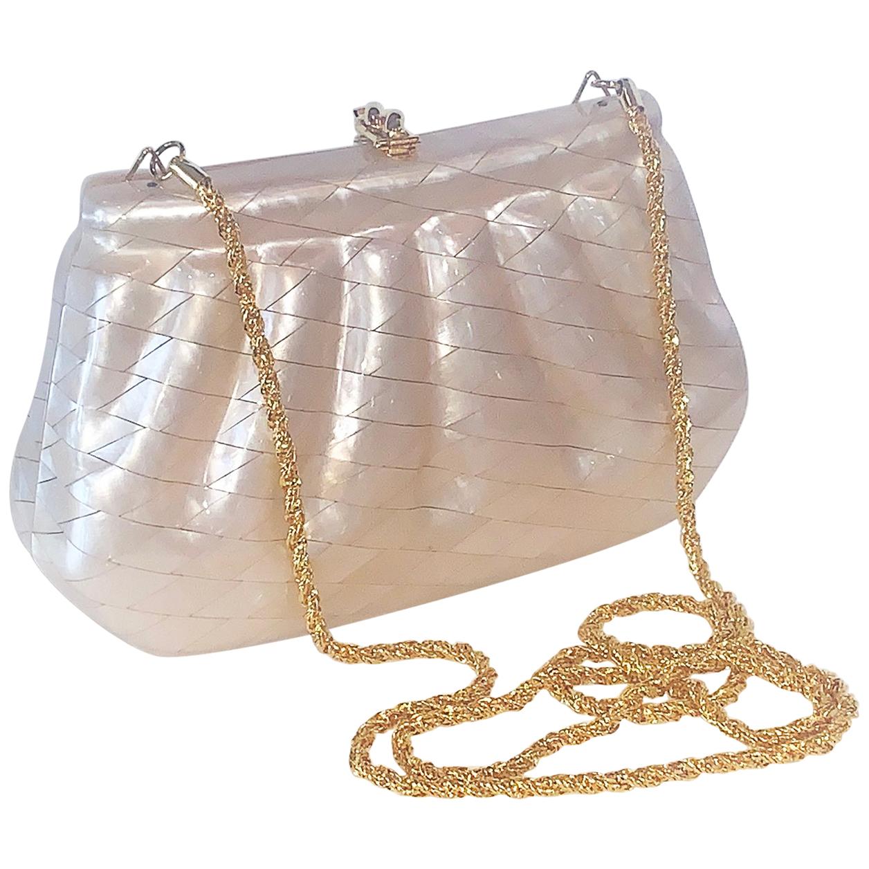 Mid Century Italian Lucite evening purse or minaudiere For Sale