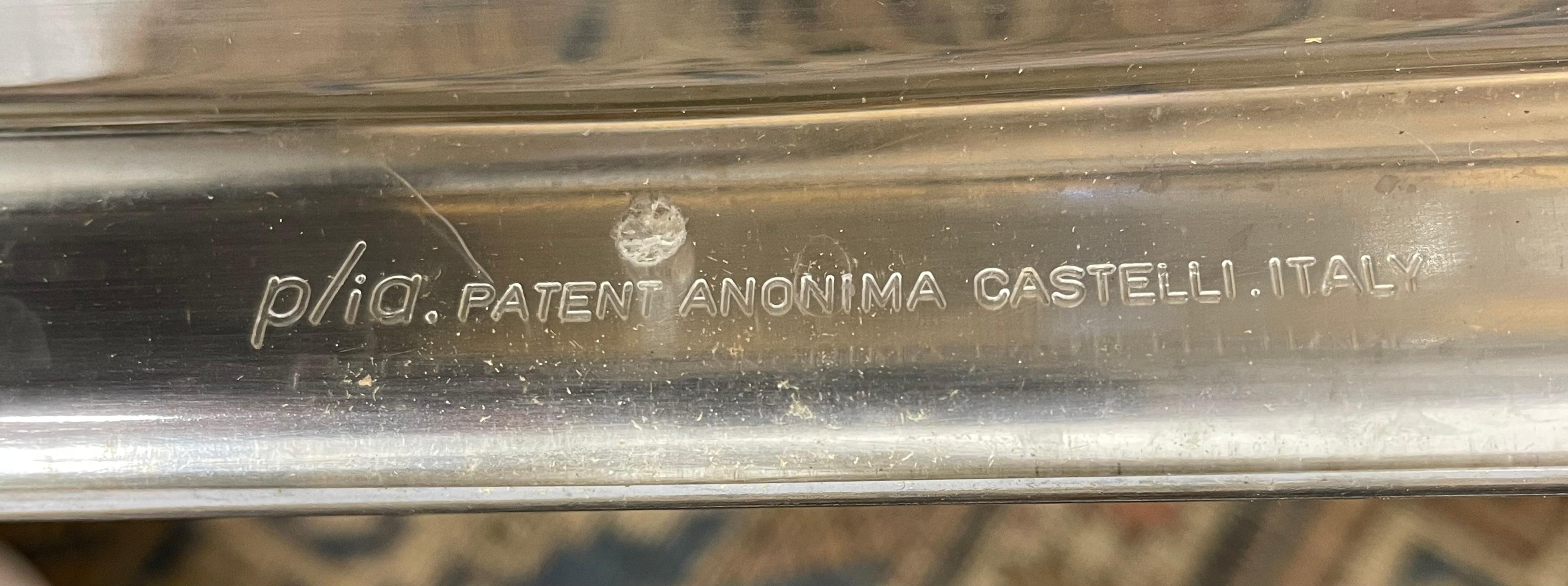 Chaises pliantes « PLIA » italiennes du milieu du siècle Piretti pour Castelli, vers 1970 en vente 4