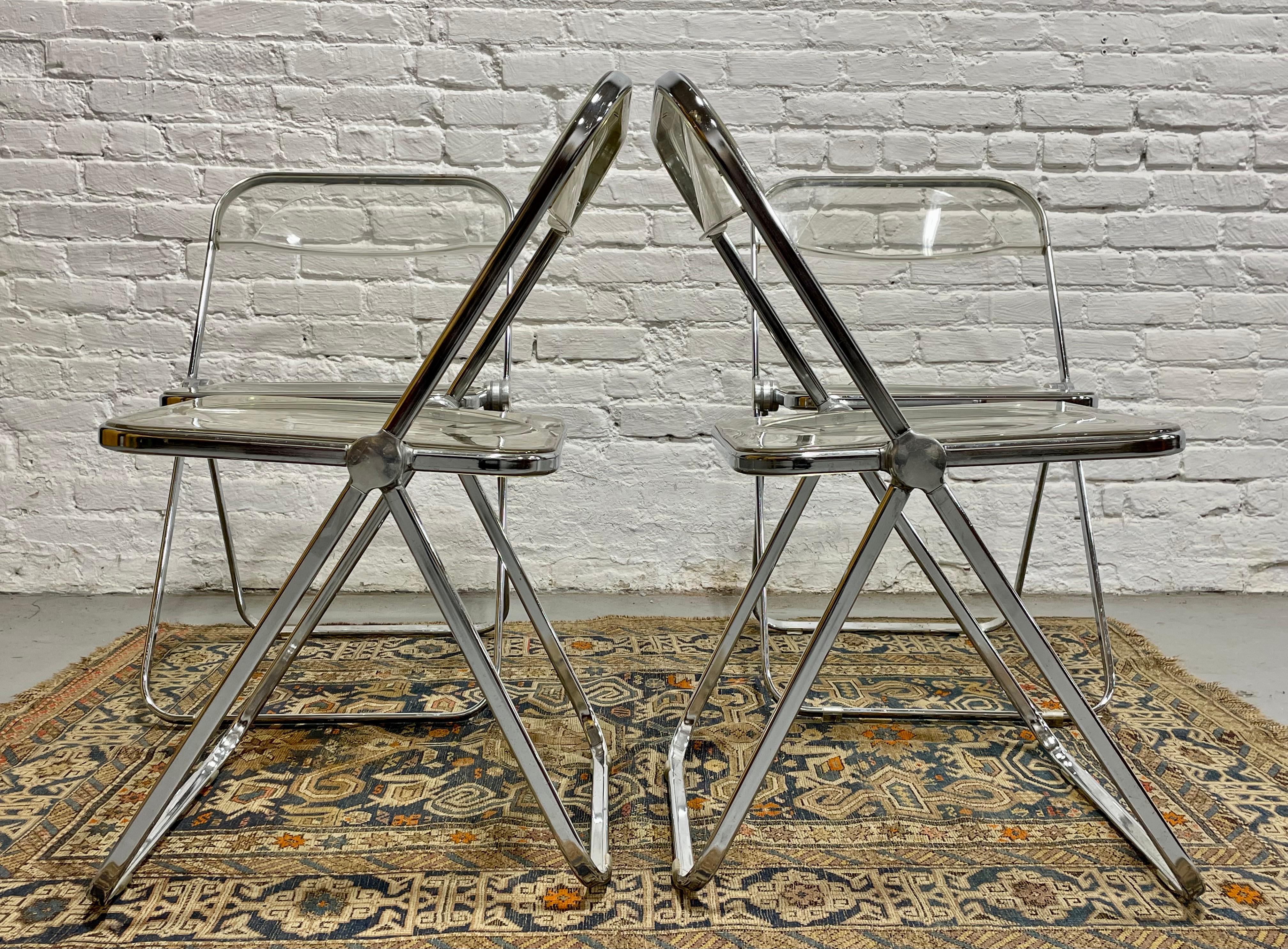 Chaises pliantes italiennes 