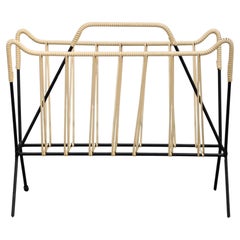 Portariviste italiano di metà secolo in ferro laccato, anni 
60