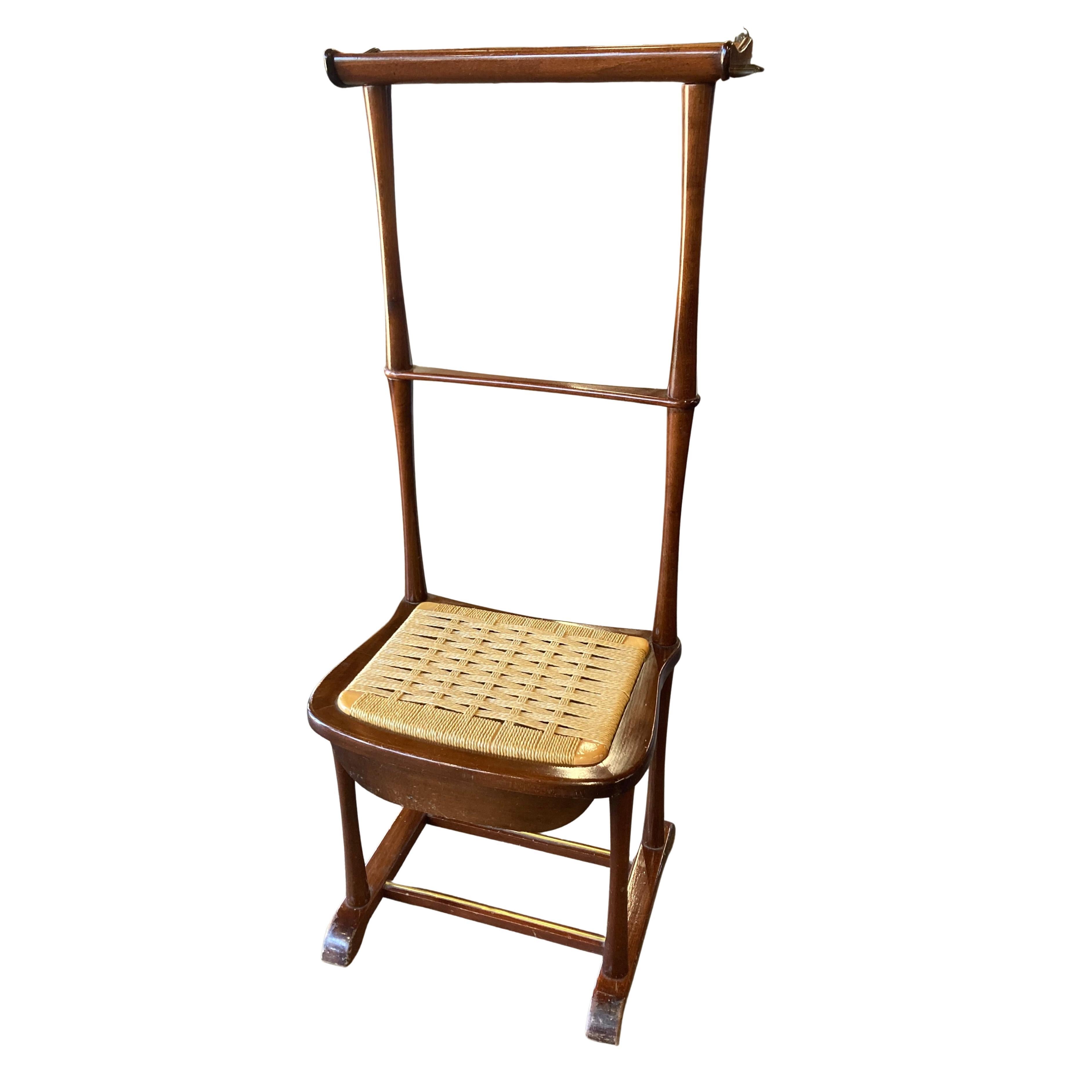 Portavalori in mogano italiano del Medioevo di SPQR