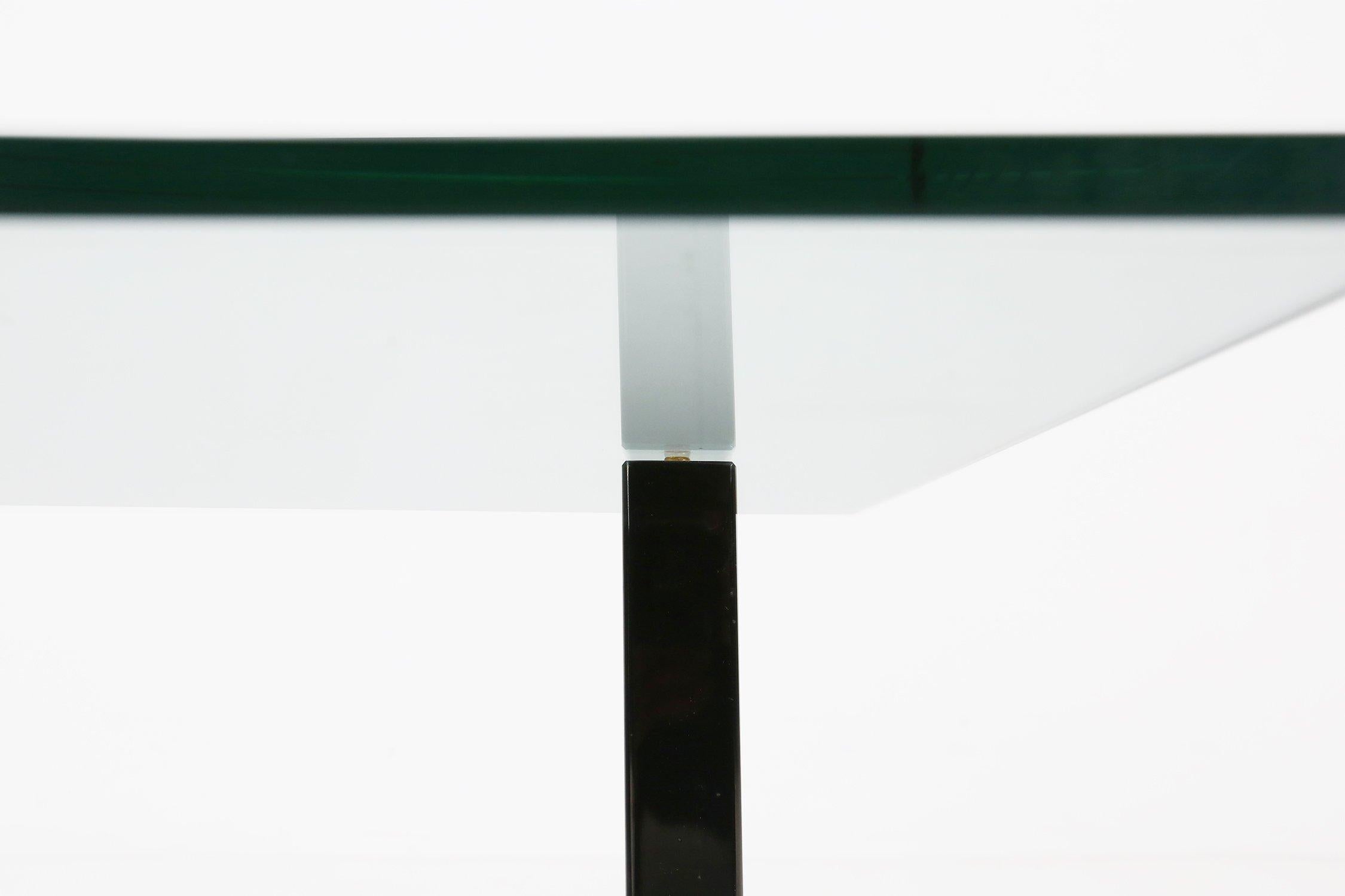 Mesa de centro italiana de mármol y cristal de mediados de siglo, años 70 Vidrio en venta