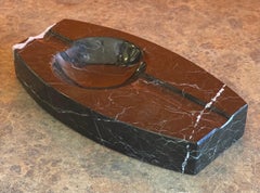 Mid-Century Italian Marble Cigar Ashtray