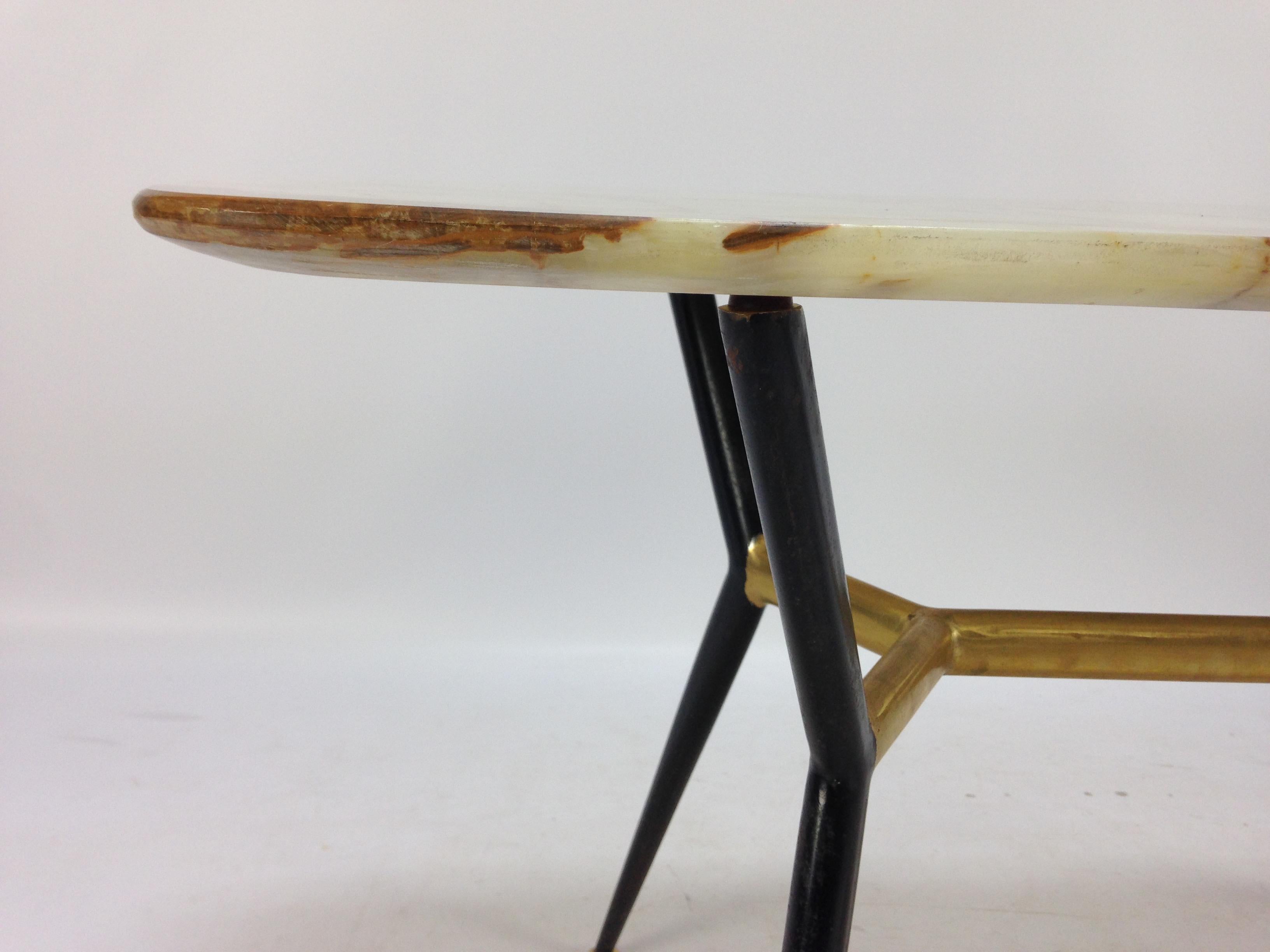 Mid-Century Italian Marble Coffee Table, 1950s For Sale 5