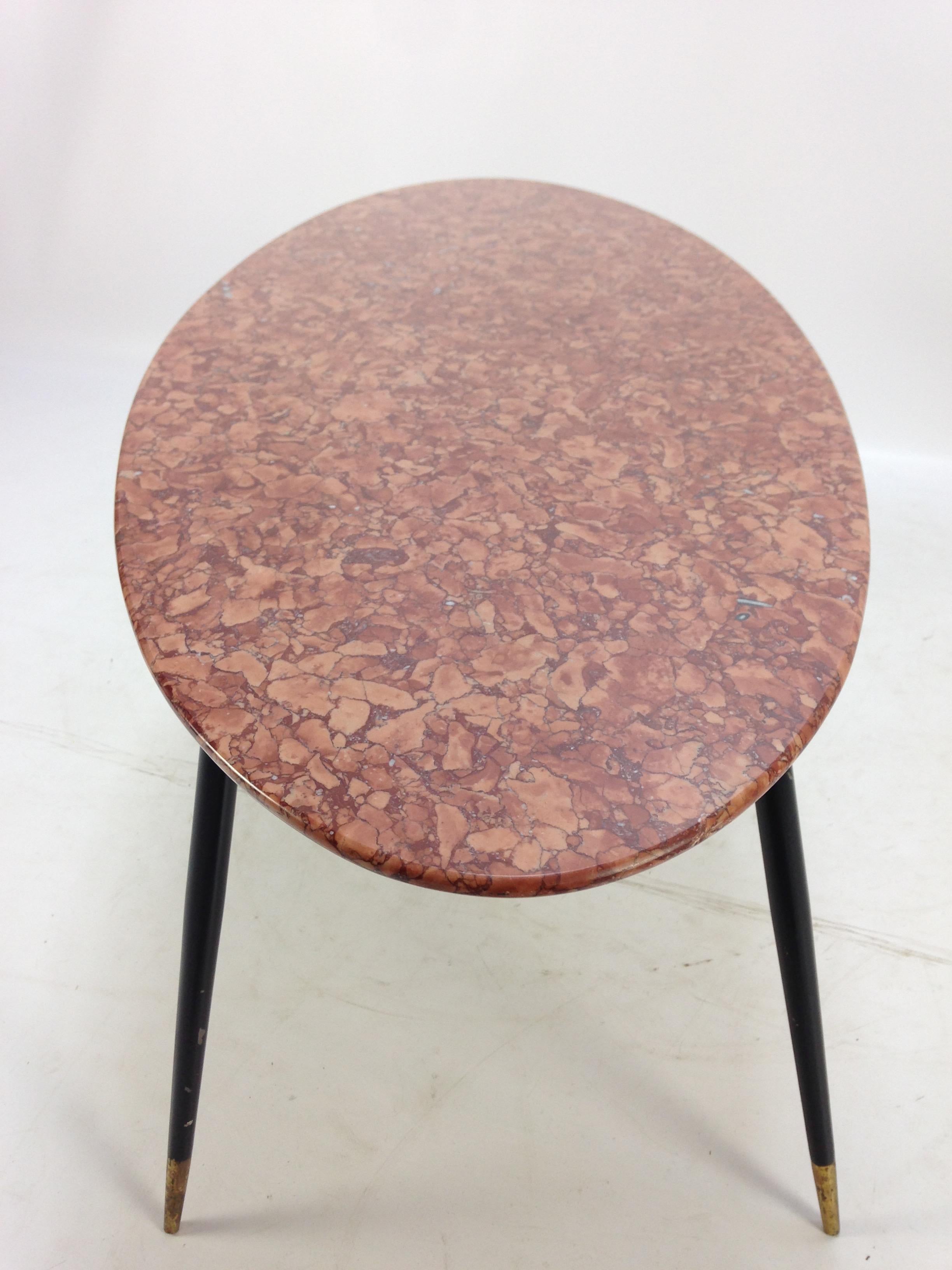 Mid-Century Italian Marble Coffee Table, 1950s For Sale 6