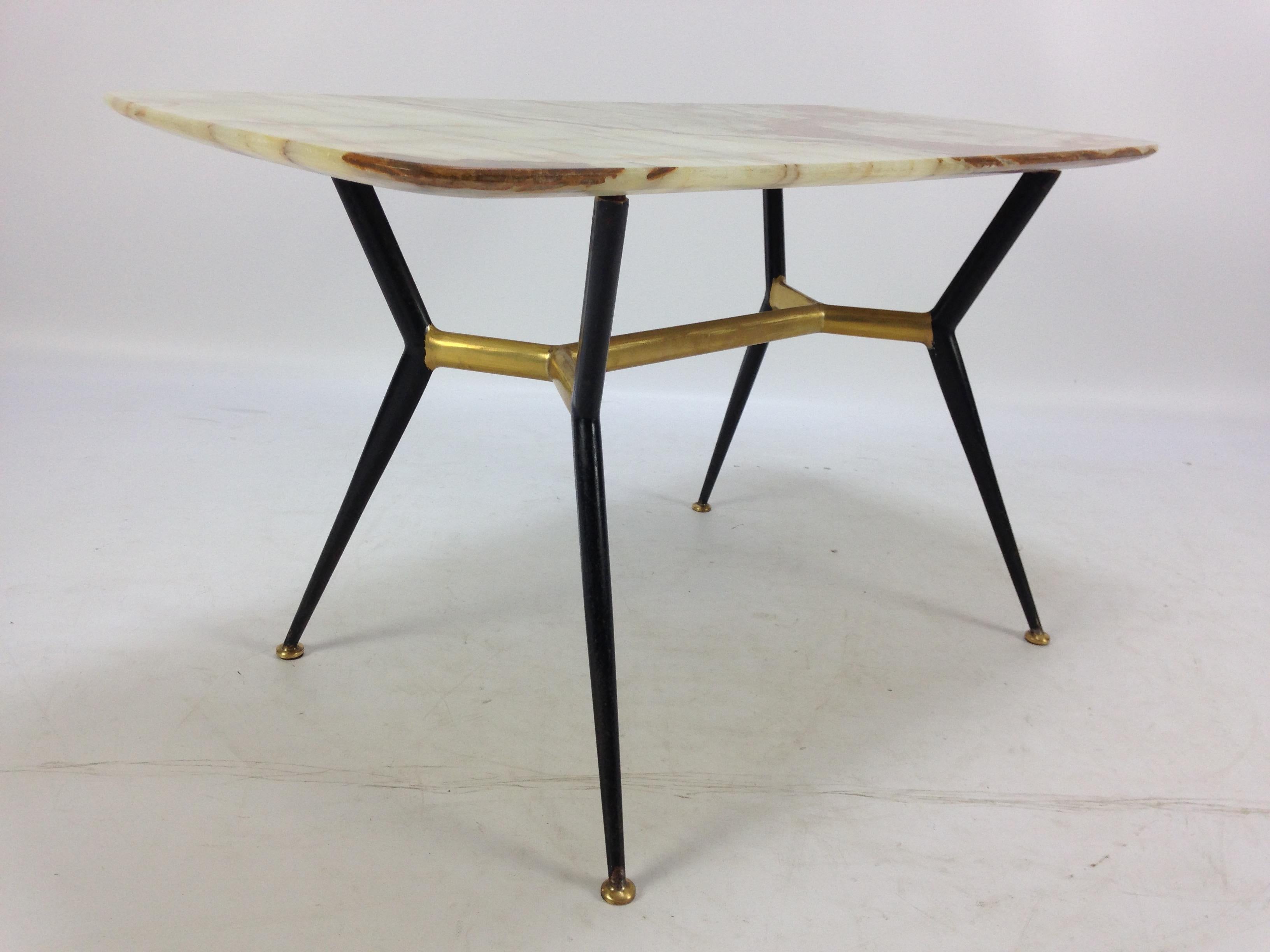 Mid-Century Italian Marble Coffee Table, 1950s For Sale 10