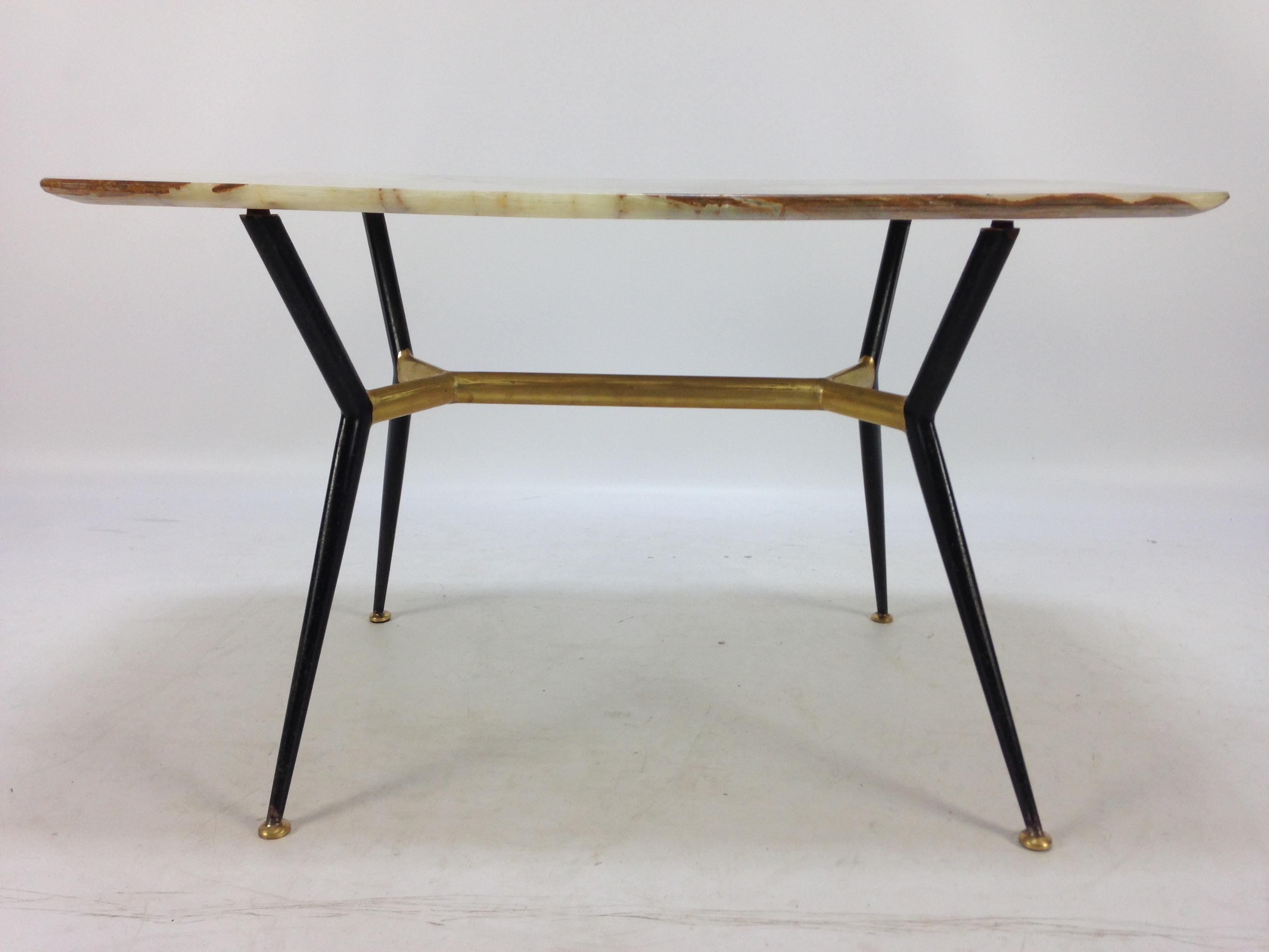 Mid-Century Italian Marble Coffee Table, 1950s For Sale 3