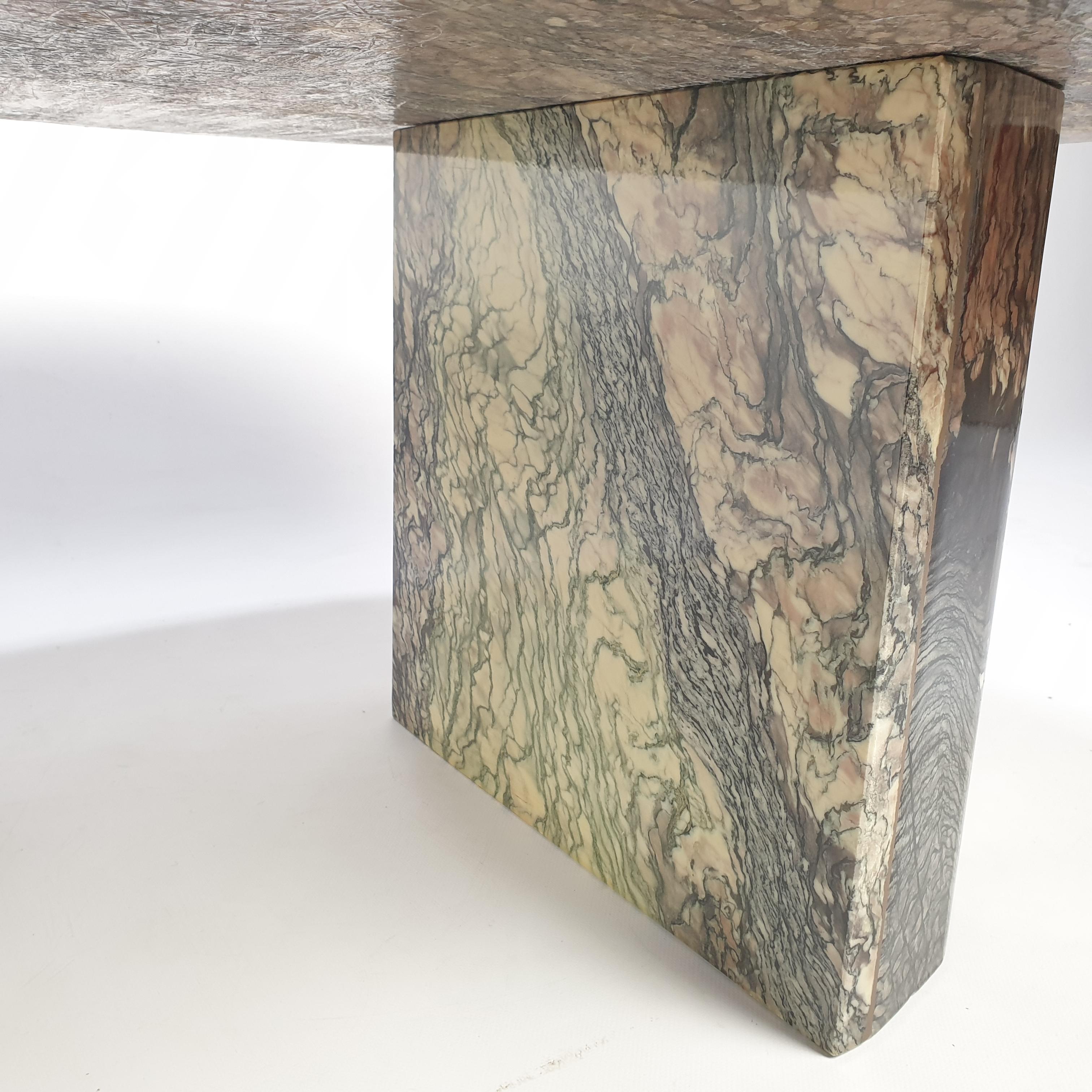 Mid-Century Italian Marble Coffee Table, 1989 For Sale 9