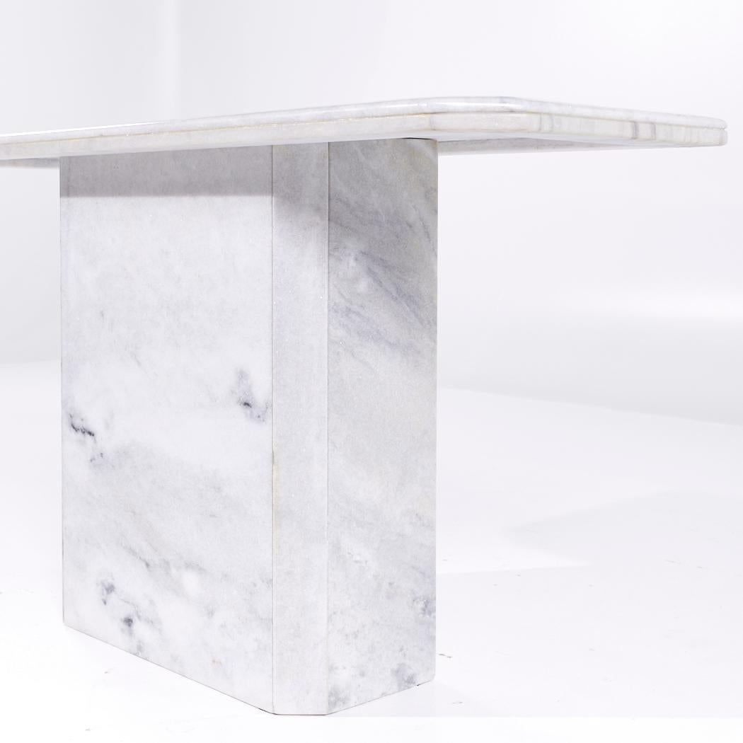 Mid Century Italian Marble Console Table In Good Condition For Sale In Countryside, IL
