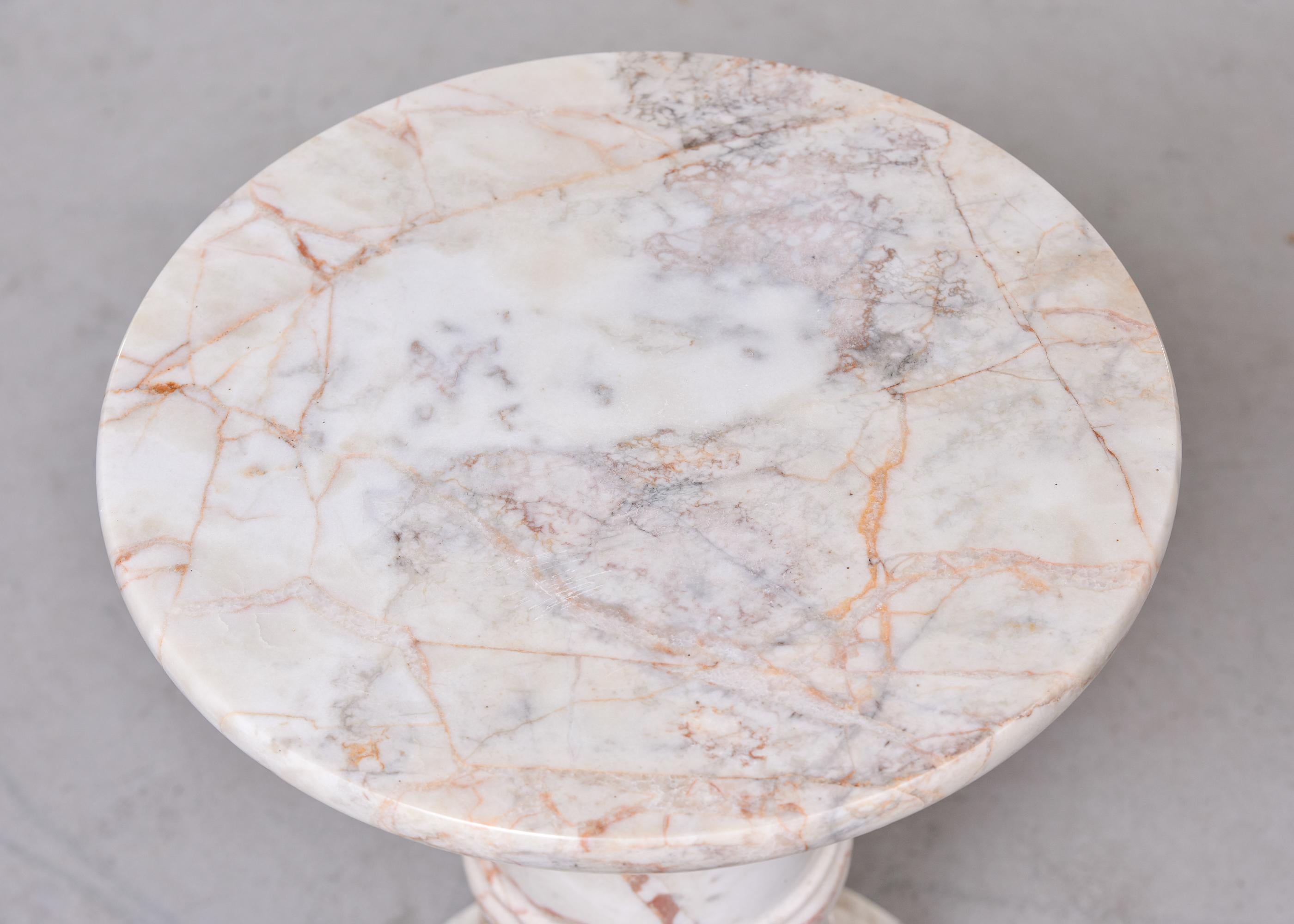 Mid-Century Italian Marble Table or Stand 3